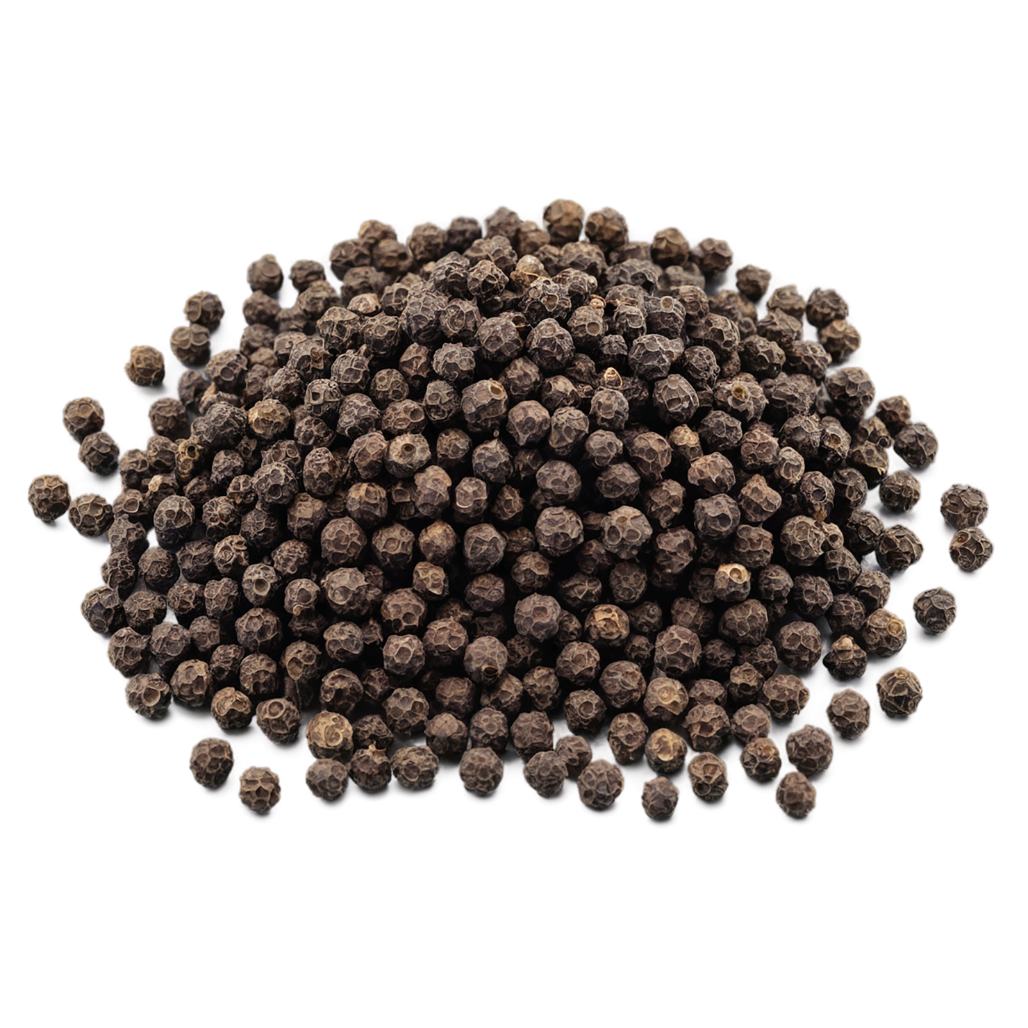 Black pepper spices isolated on transparent background #9504