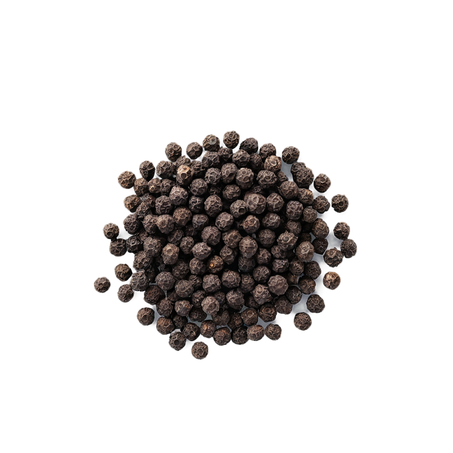 Black pepper spices isolated on transparent background #9506