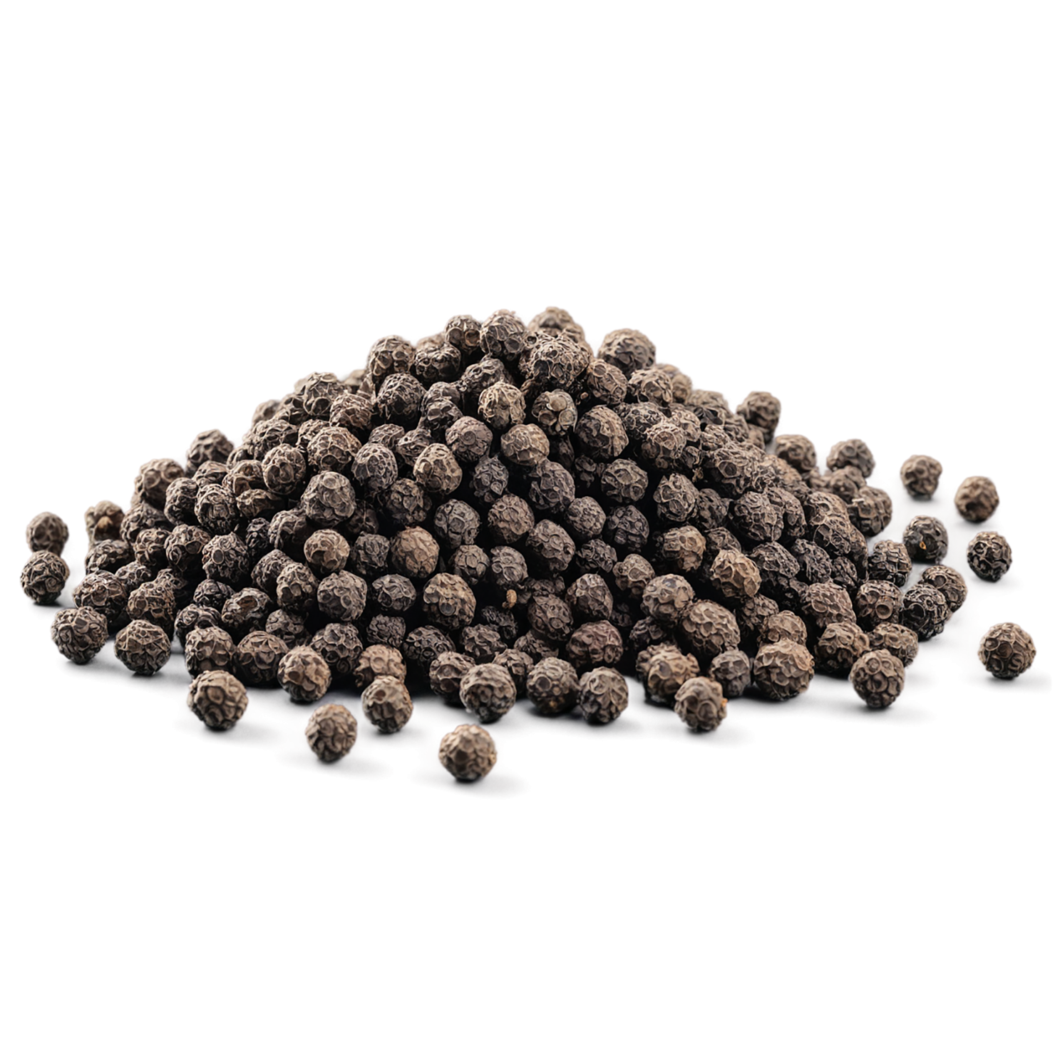 Black pepper spices isolated on transparent background #9517