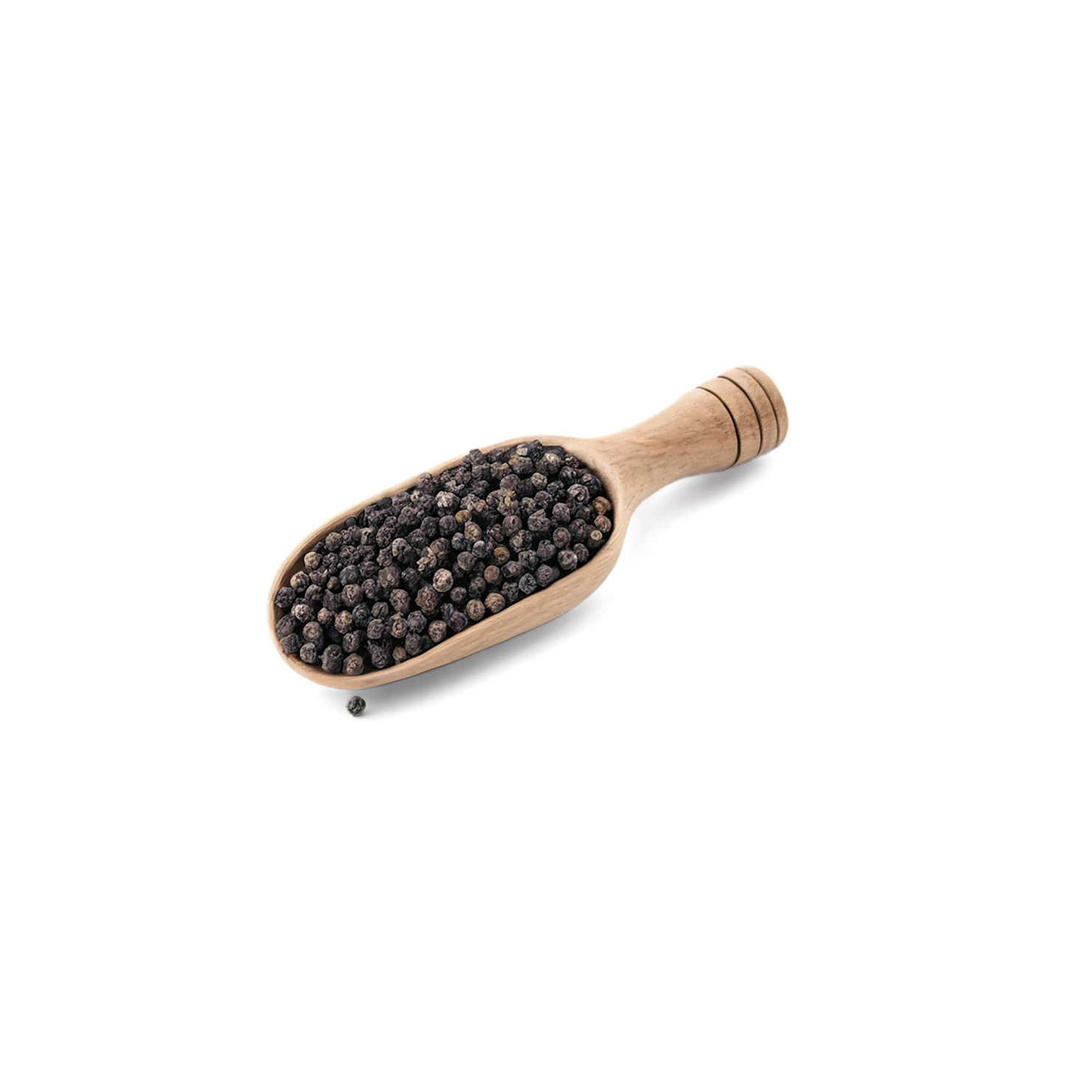 Black pepper spices isolated on transparent background #9523