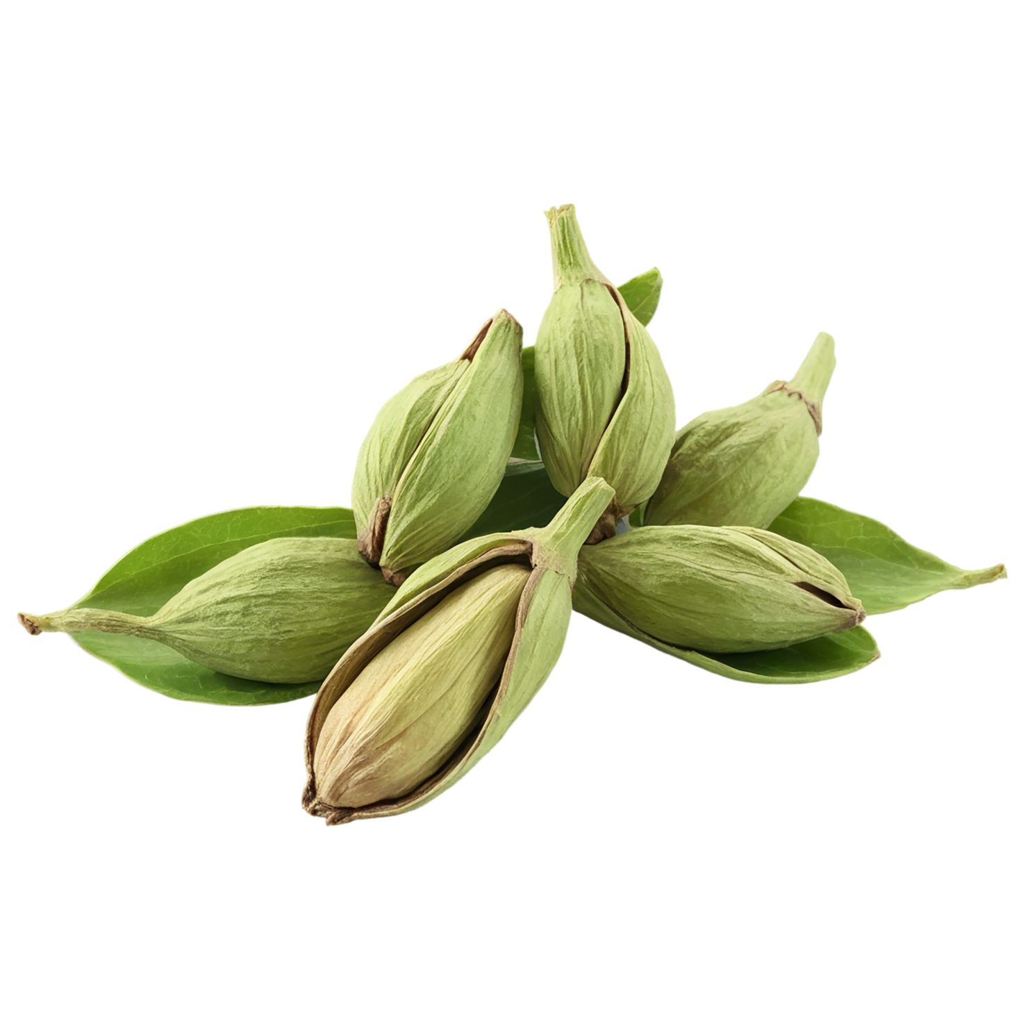 Cardamom spices isolated on transparent background #9546
