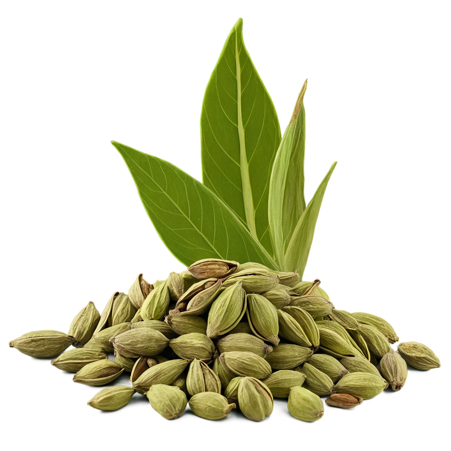 Cardamom spices isolated on transparent background #9555