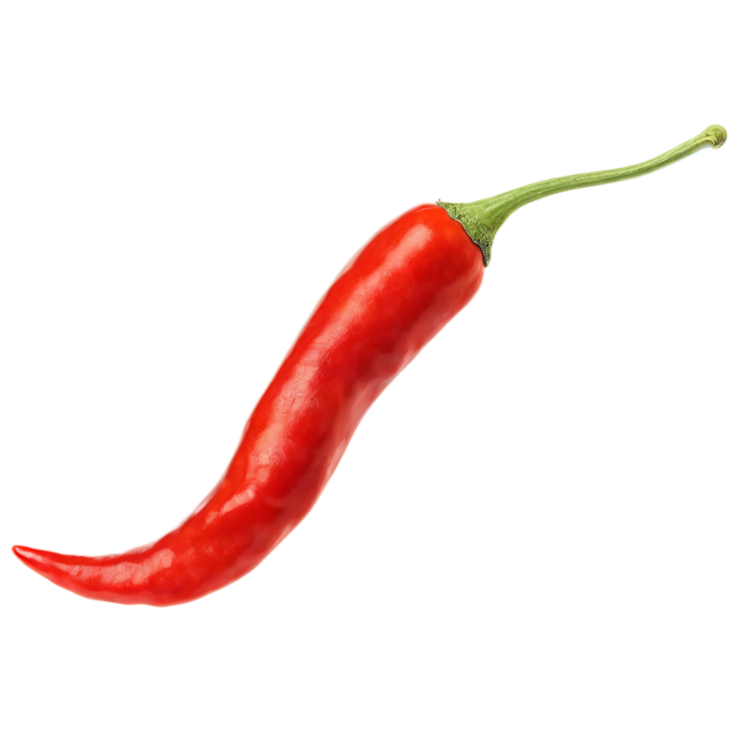 Cayenne pepper spices isolated on transparent background #9566