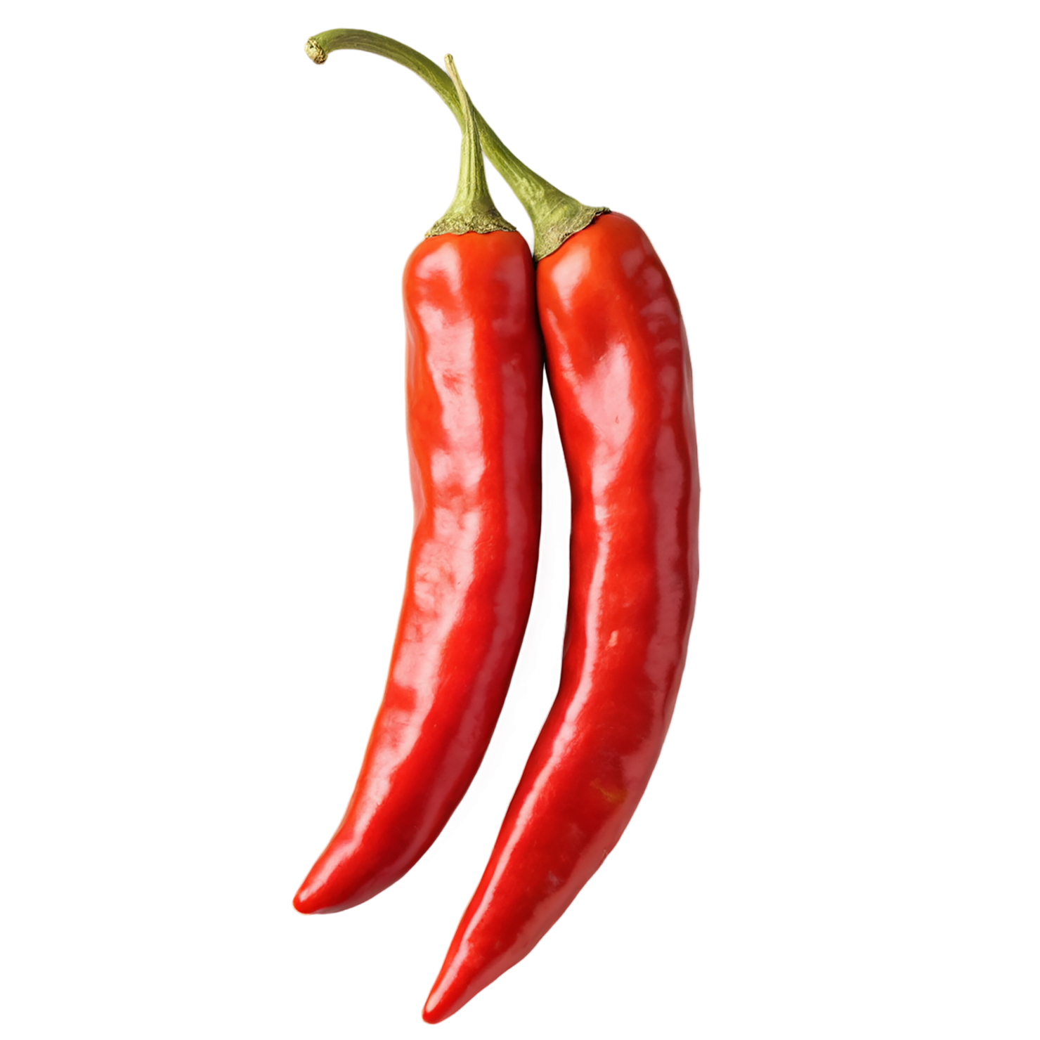 Cayenne pepper spices isolated on transparent background #9567