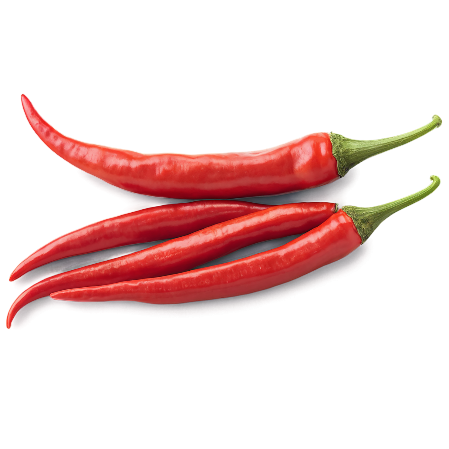 Cayenne pepper spices isolated on transparent background #9578