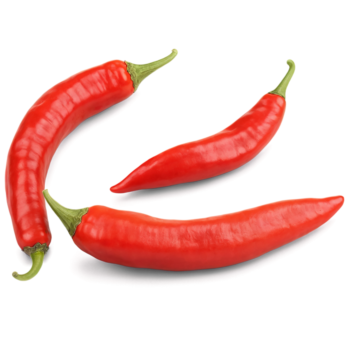 Cayenne pepper spices isolated on transparent background #9583