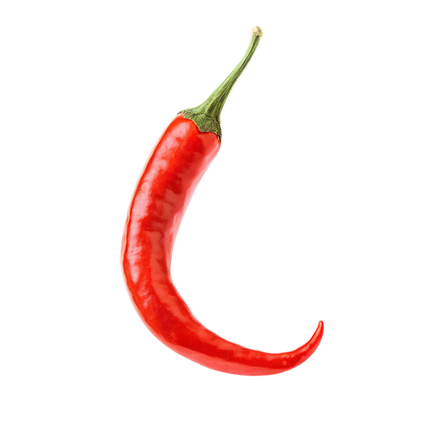 Cayenne pepper spices isolated on transparent background #9585