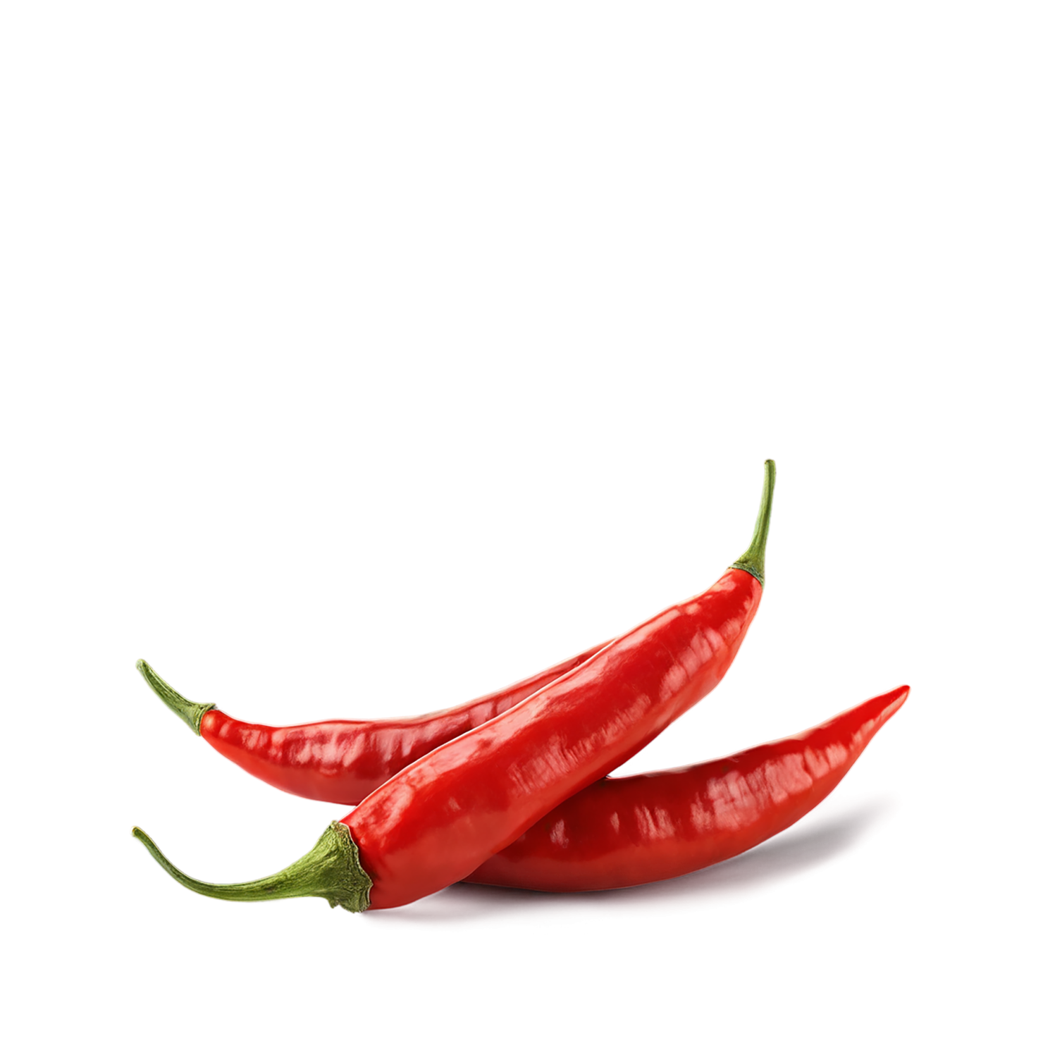 Cayenne pepper spices isolated on transparent background #9586