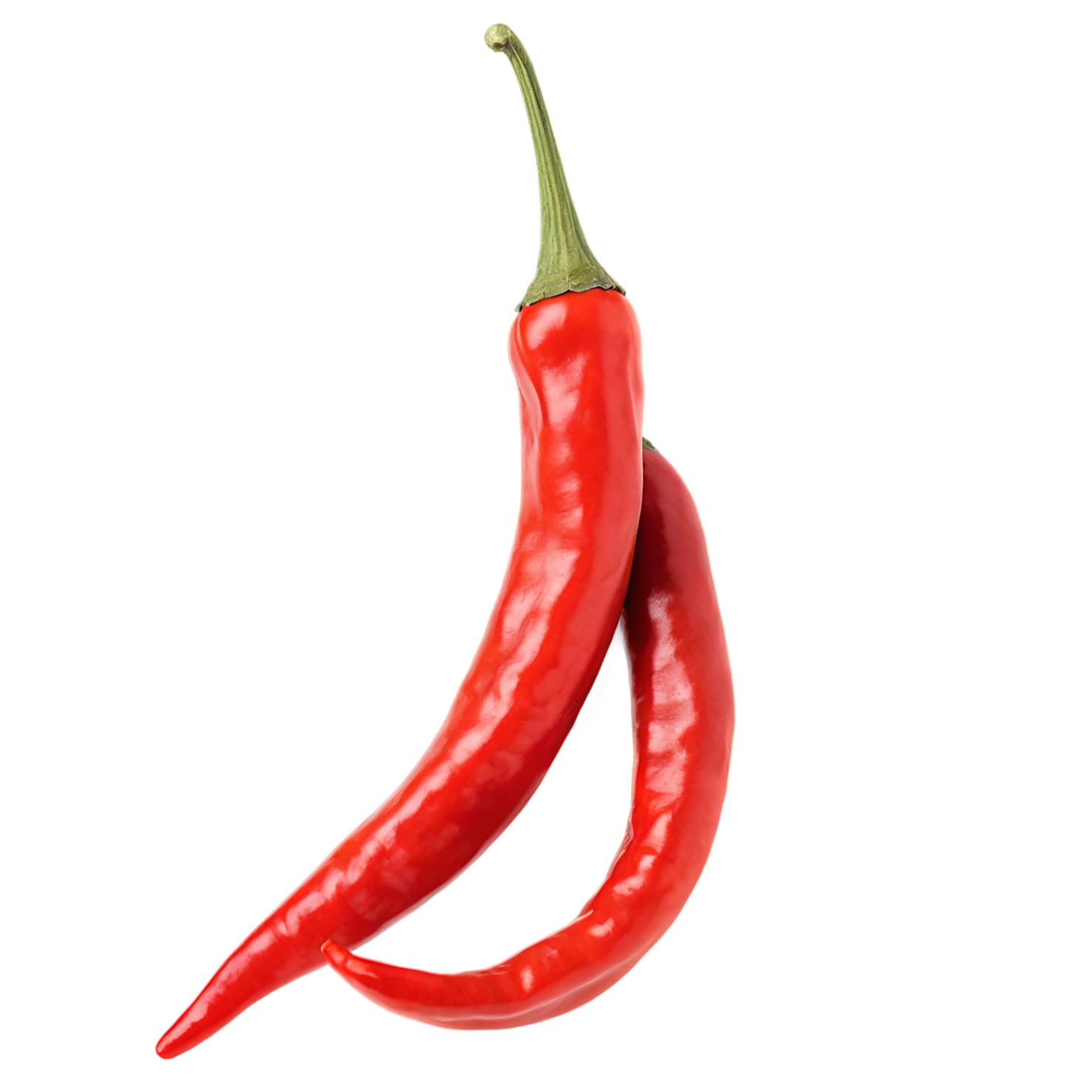 Cayenne pepper spices isolated on transparent background #9590