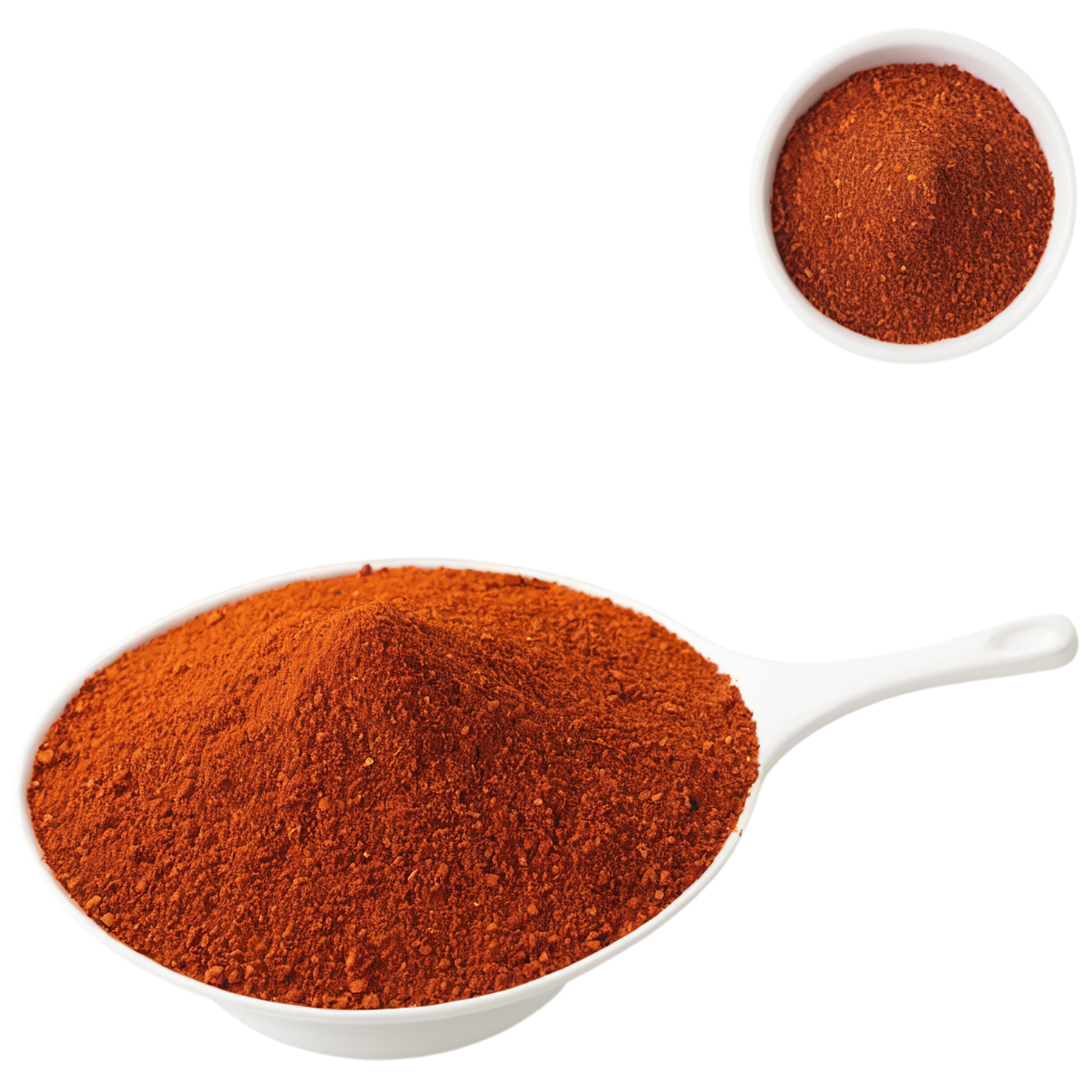 Chili powder spices isolated on transparent background #9598