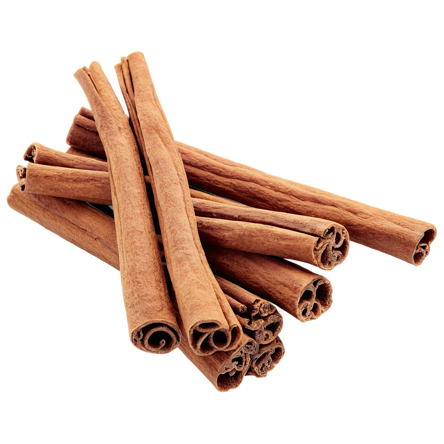 Cinnamon spices isolated on transparent background #9632