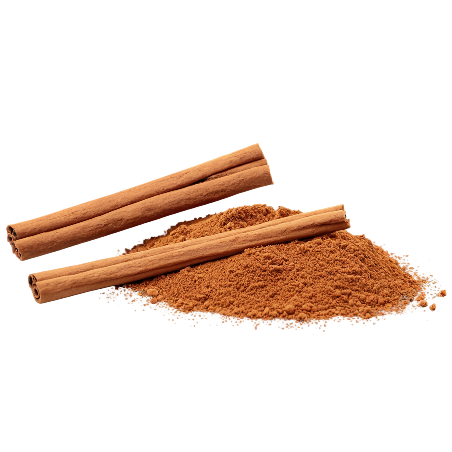 Cinnamon spices isolated on transparent background #9635