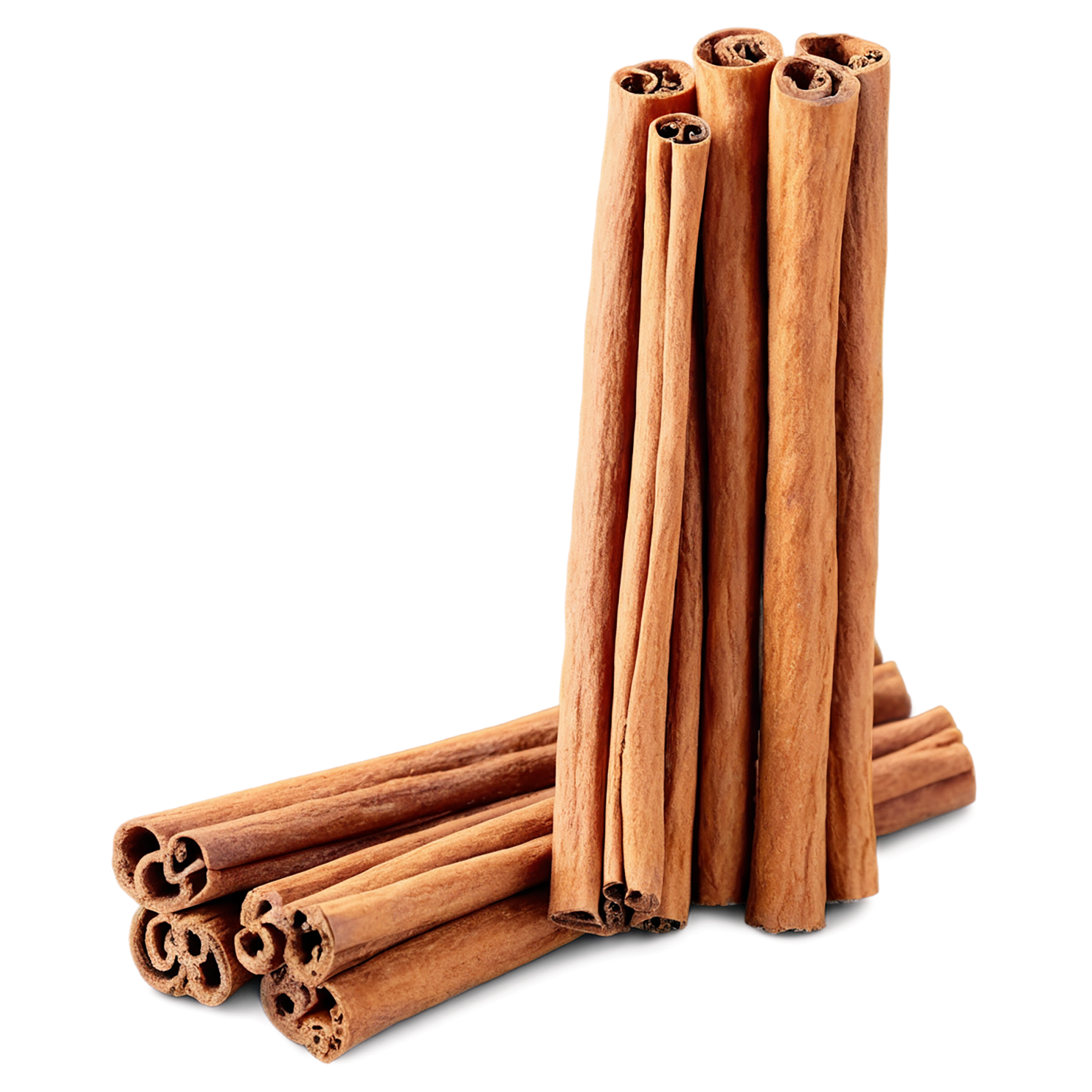 Cinnamon spices isolated on transparent background #9643