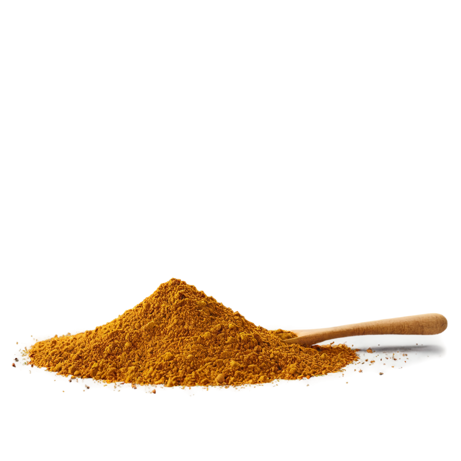 Curry powder spices isolated on transparent background #9733