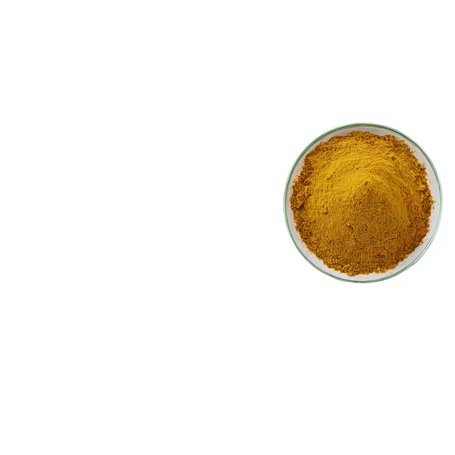 Curry powder spices isolated on transparent background #9736