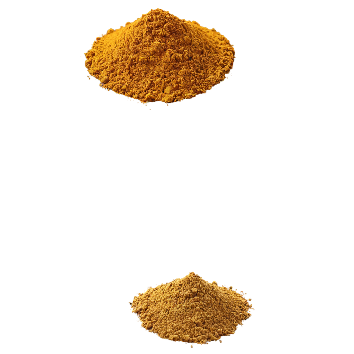 Curry powder spices isolated on transparent background #9737