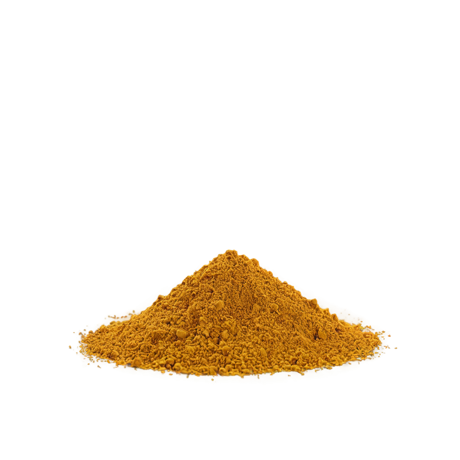 Curry powder spices isolated on transparent background #9738