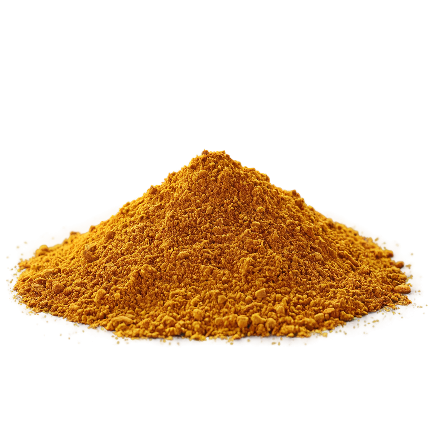 Curry powder spices isolated on transparent background #9739