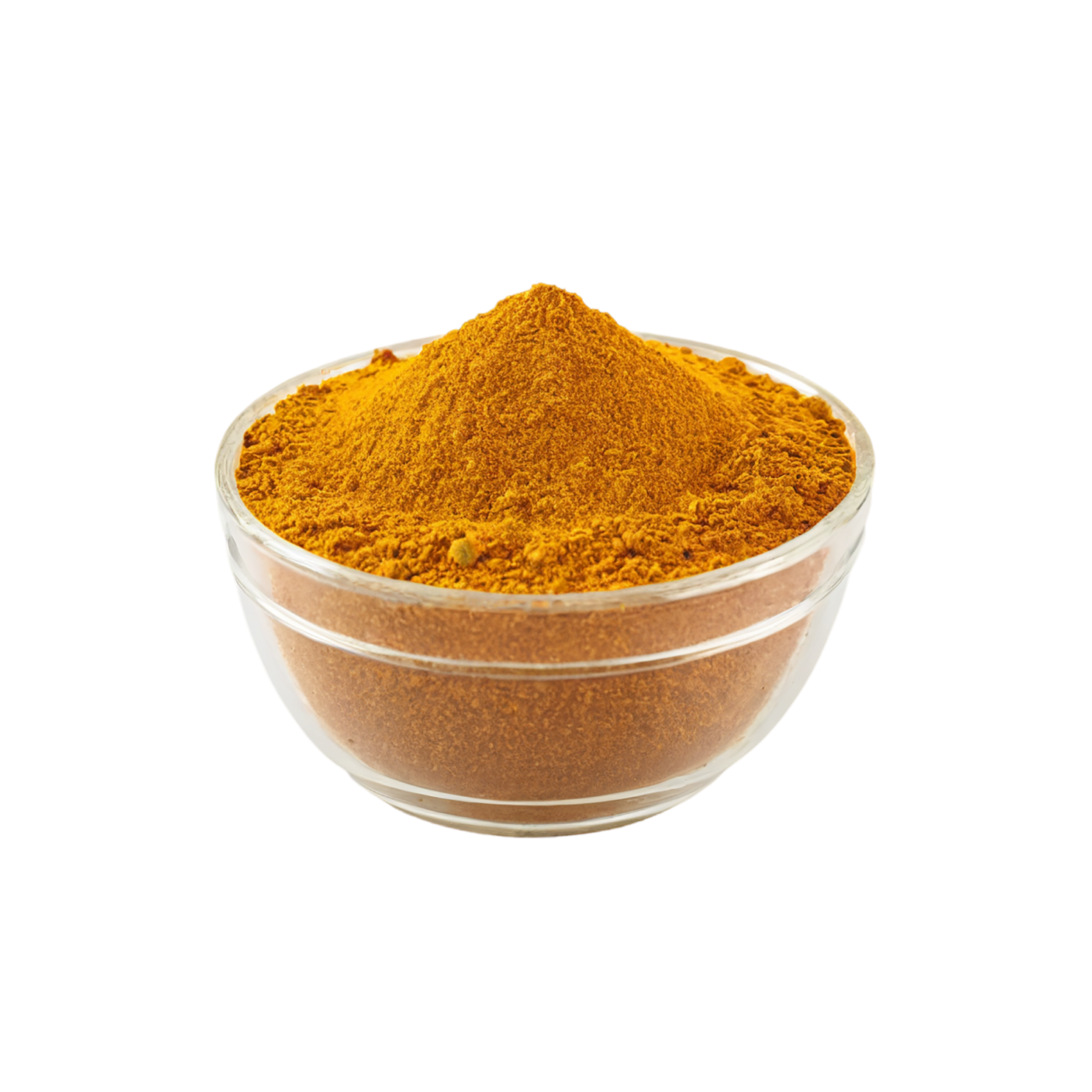 Curry powder spices isolated on transparent background #9741