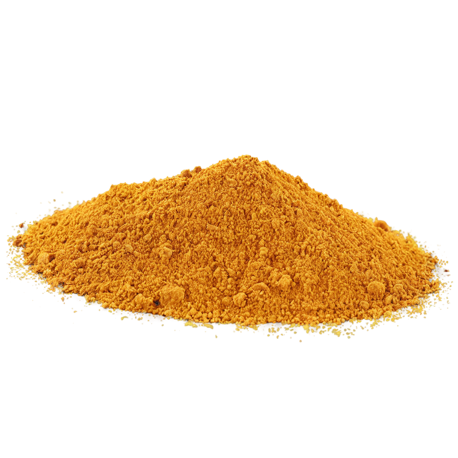 Curry powder spices isolated on transparent background #9746