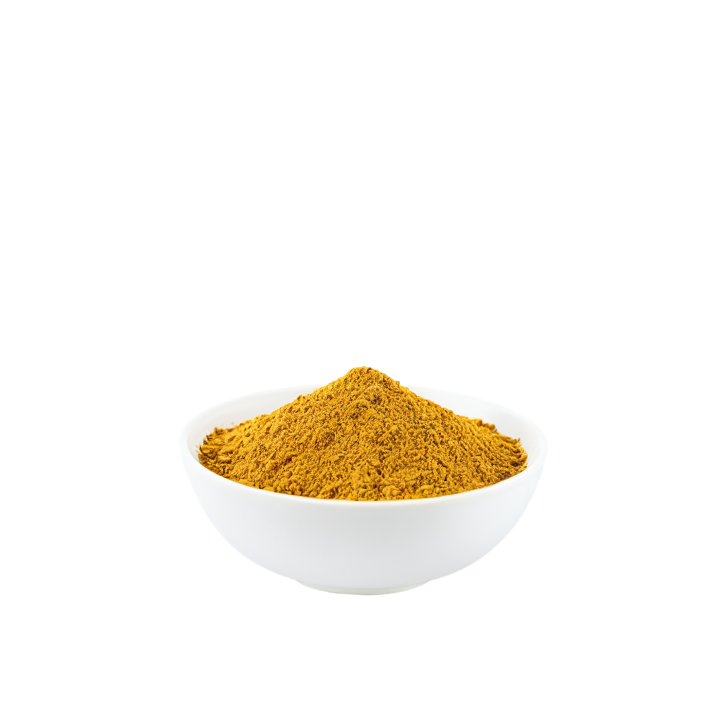 Curry powder spices isolated on transparent background #9755