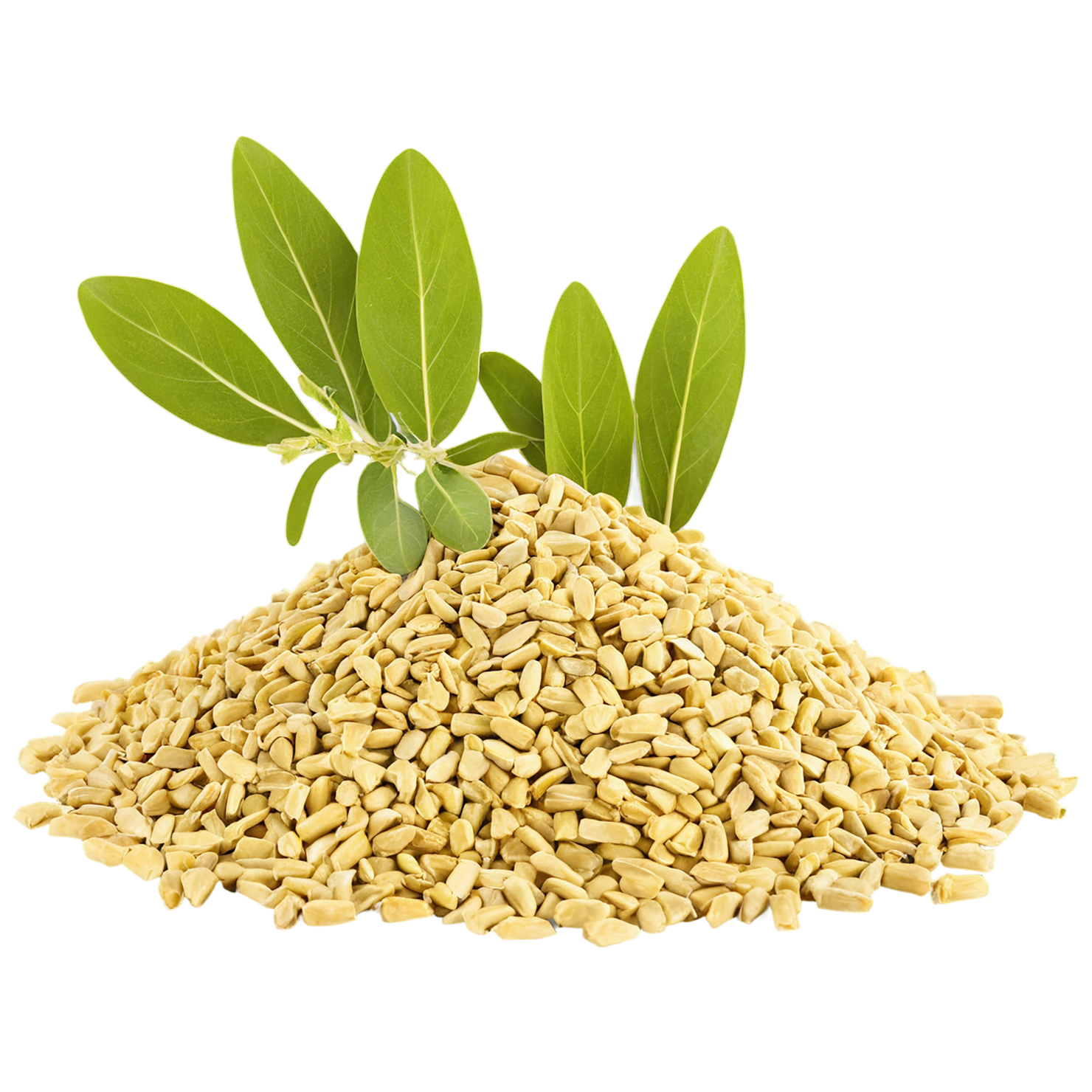 Fenugreek spices isolated on transparent background #9777