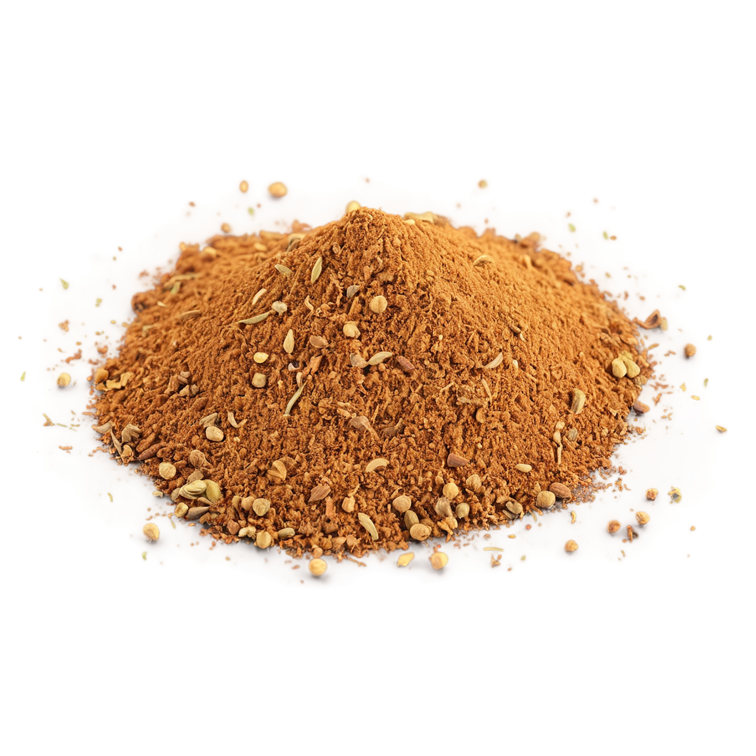 Garam masala spices isolated on transparent background #9802