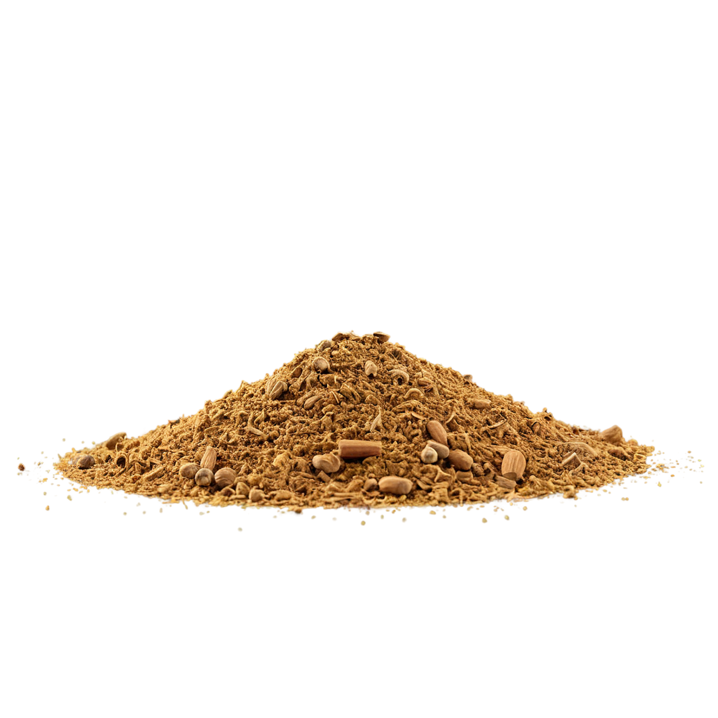 Garam masala spices isolated on transparent background #9805