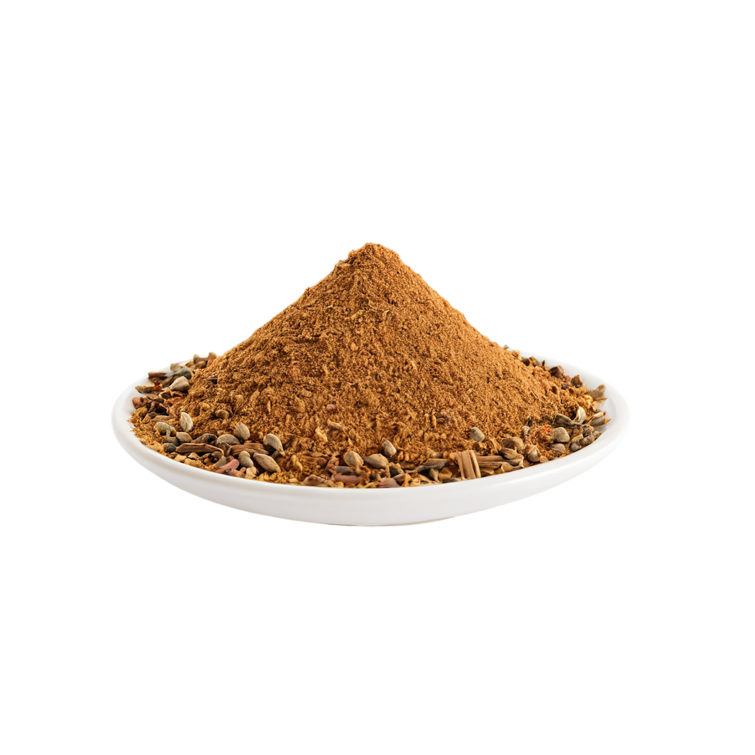 Garam masala spices isolated on transparent background #9810