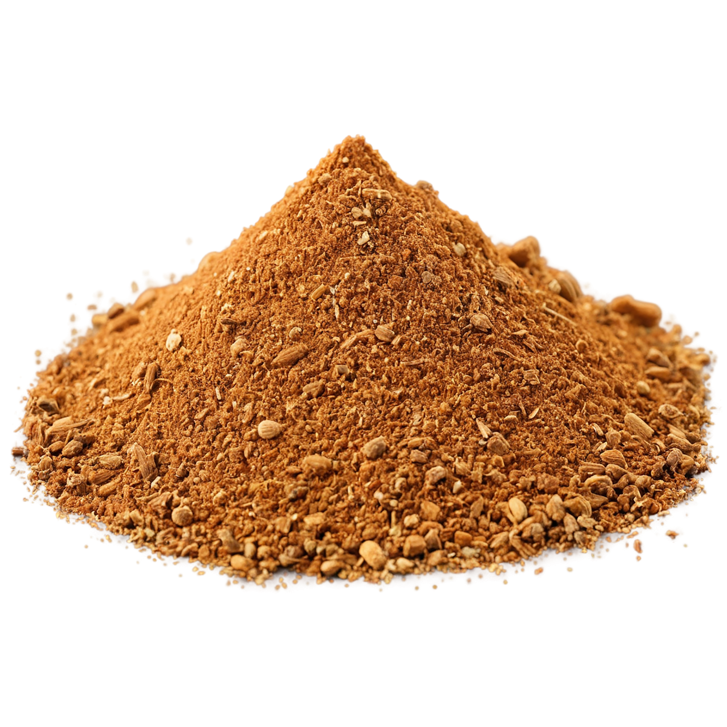 Garam masala spices isolated on transparent background #9812