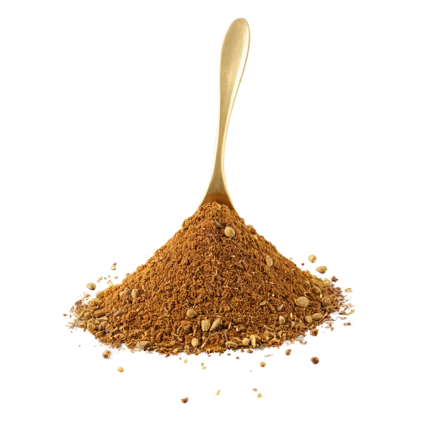Garam masala spices isolated on transparent background #9825