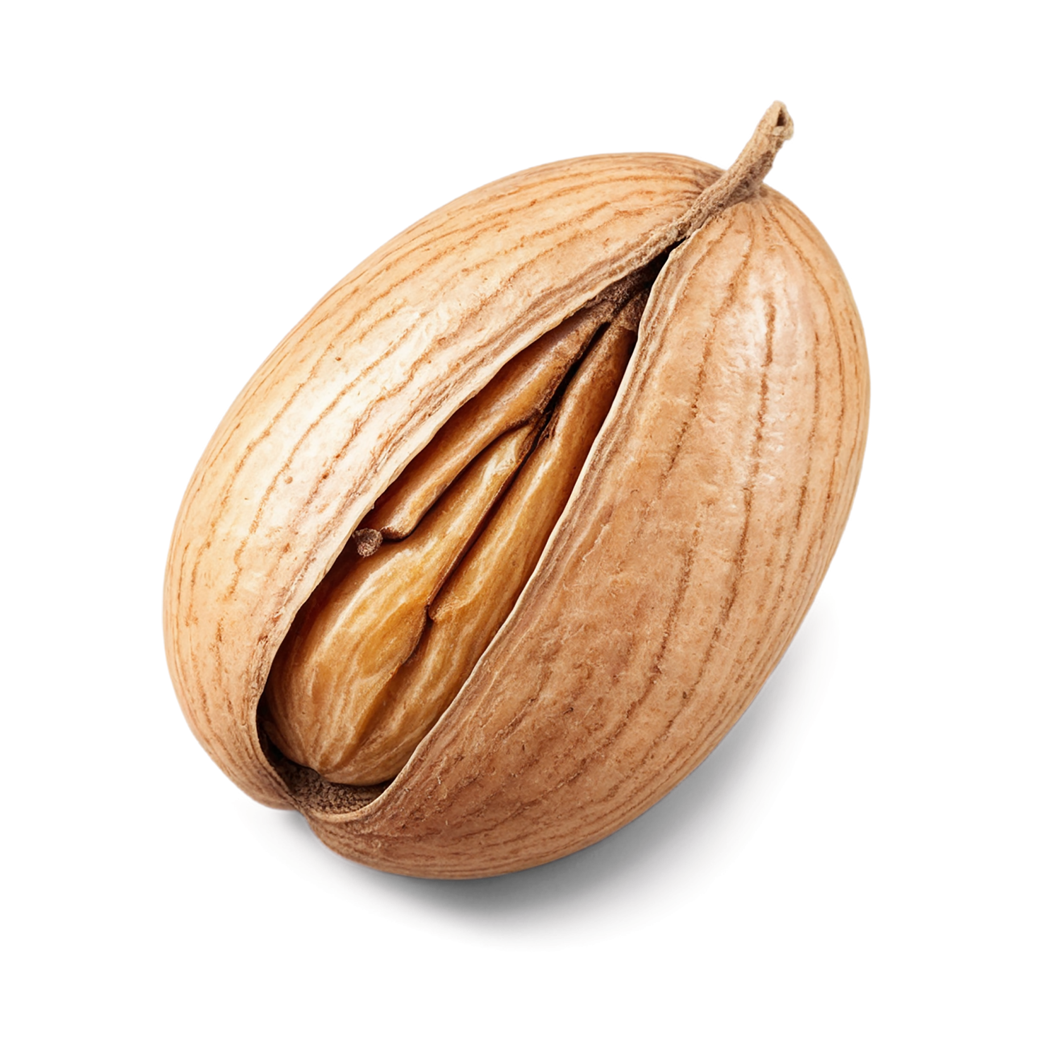 Nutmeg spices isolated on transparent background #9854