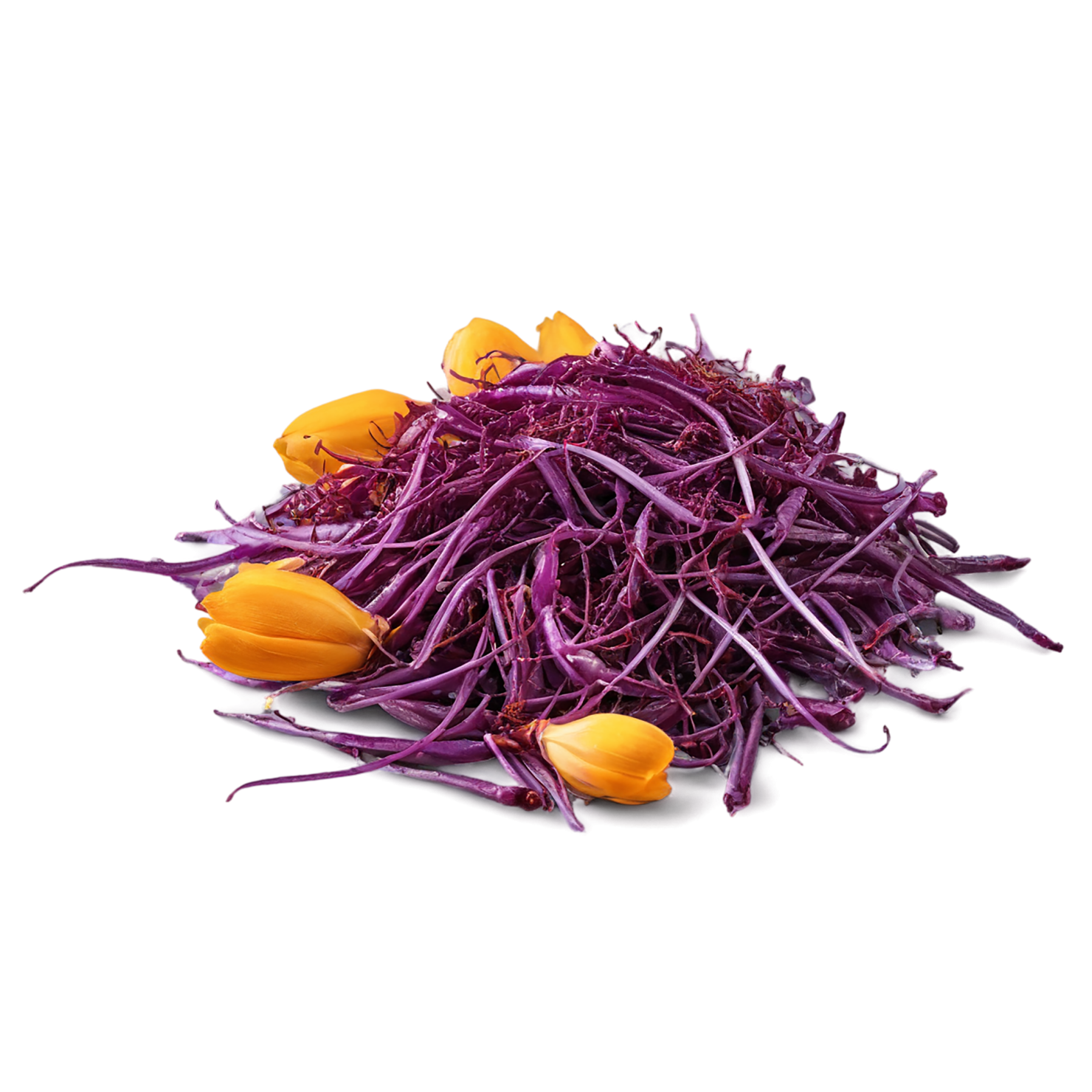 Saffron spices isolated on transparent background #9901