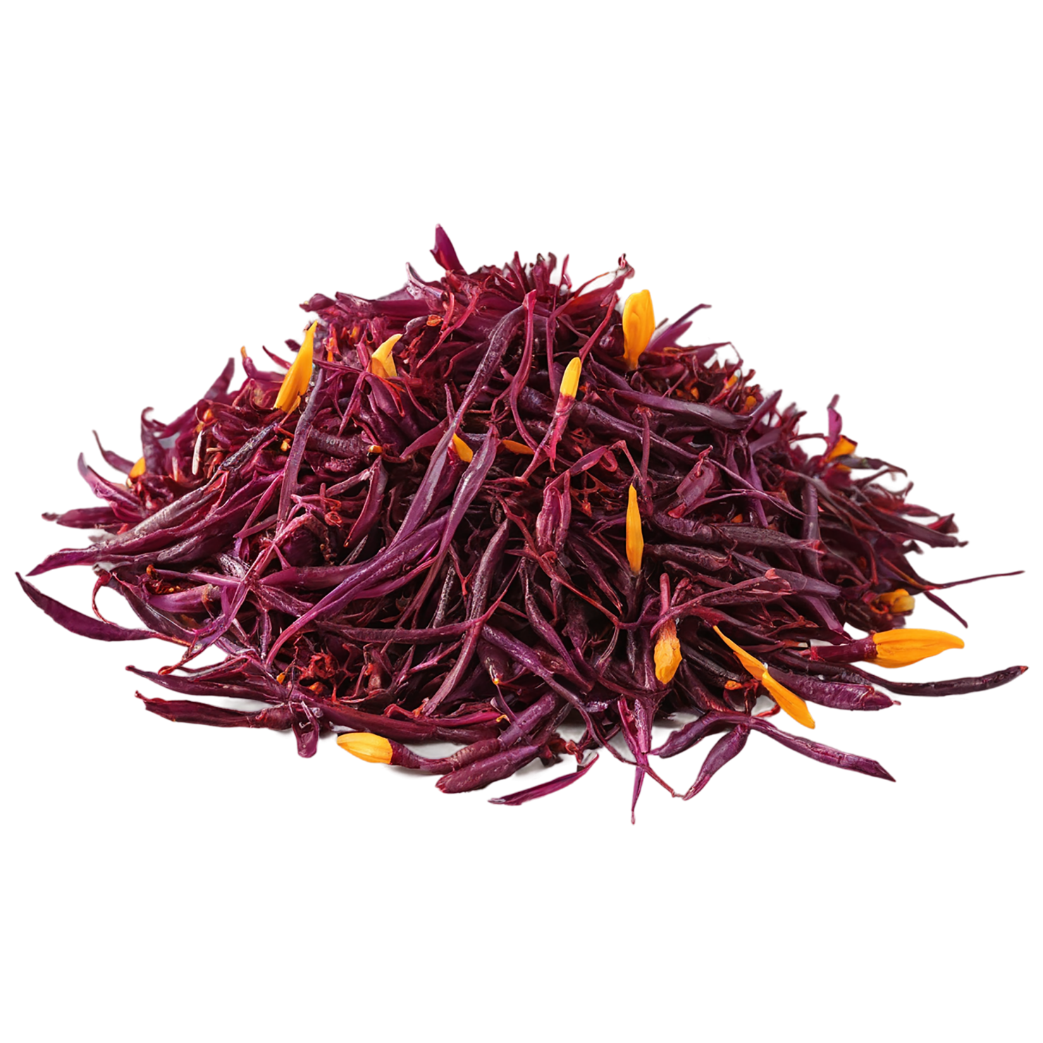 Saffron spices isolated on transparent background #9913