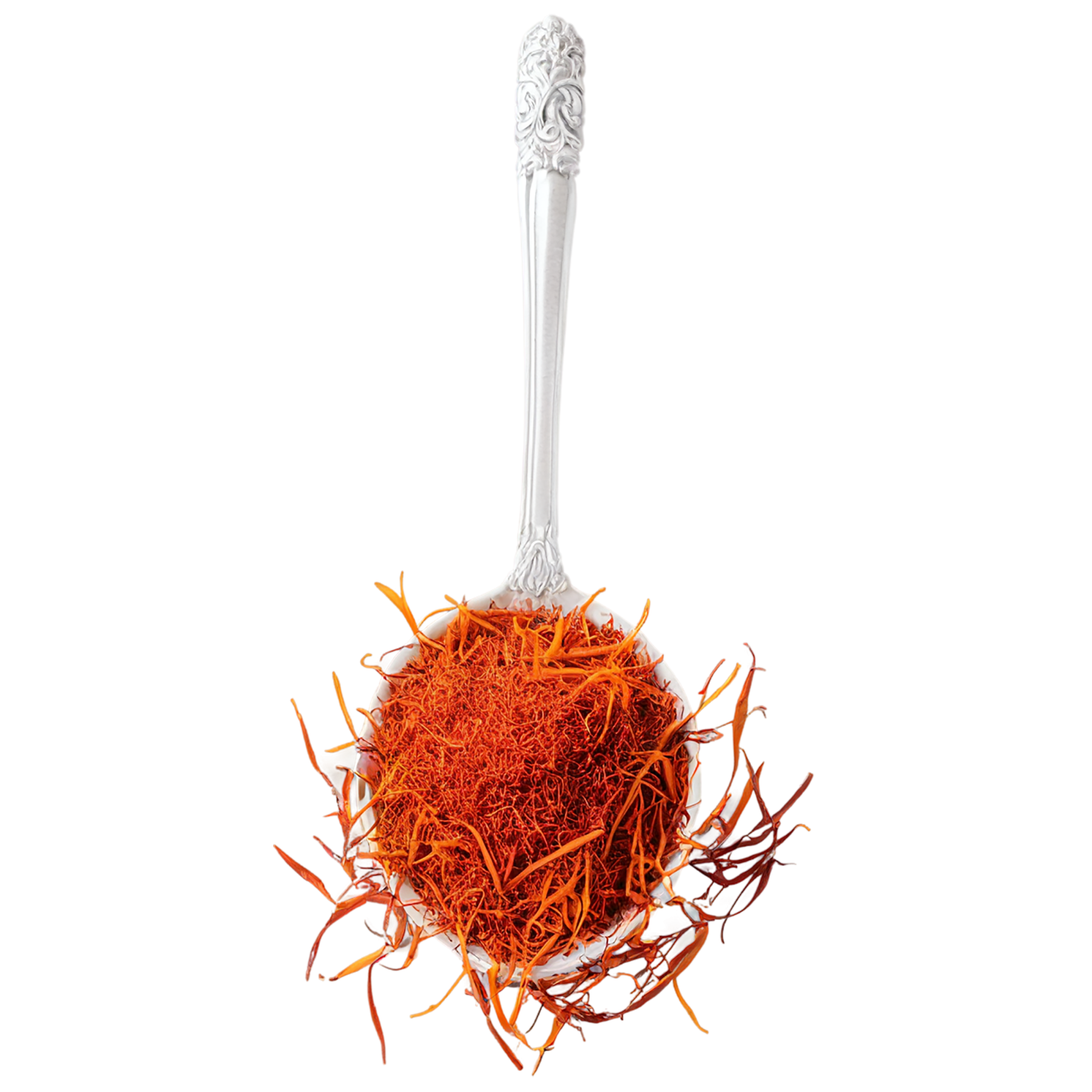 Saffron spices isolated on transparent background #9914