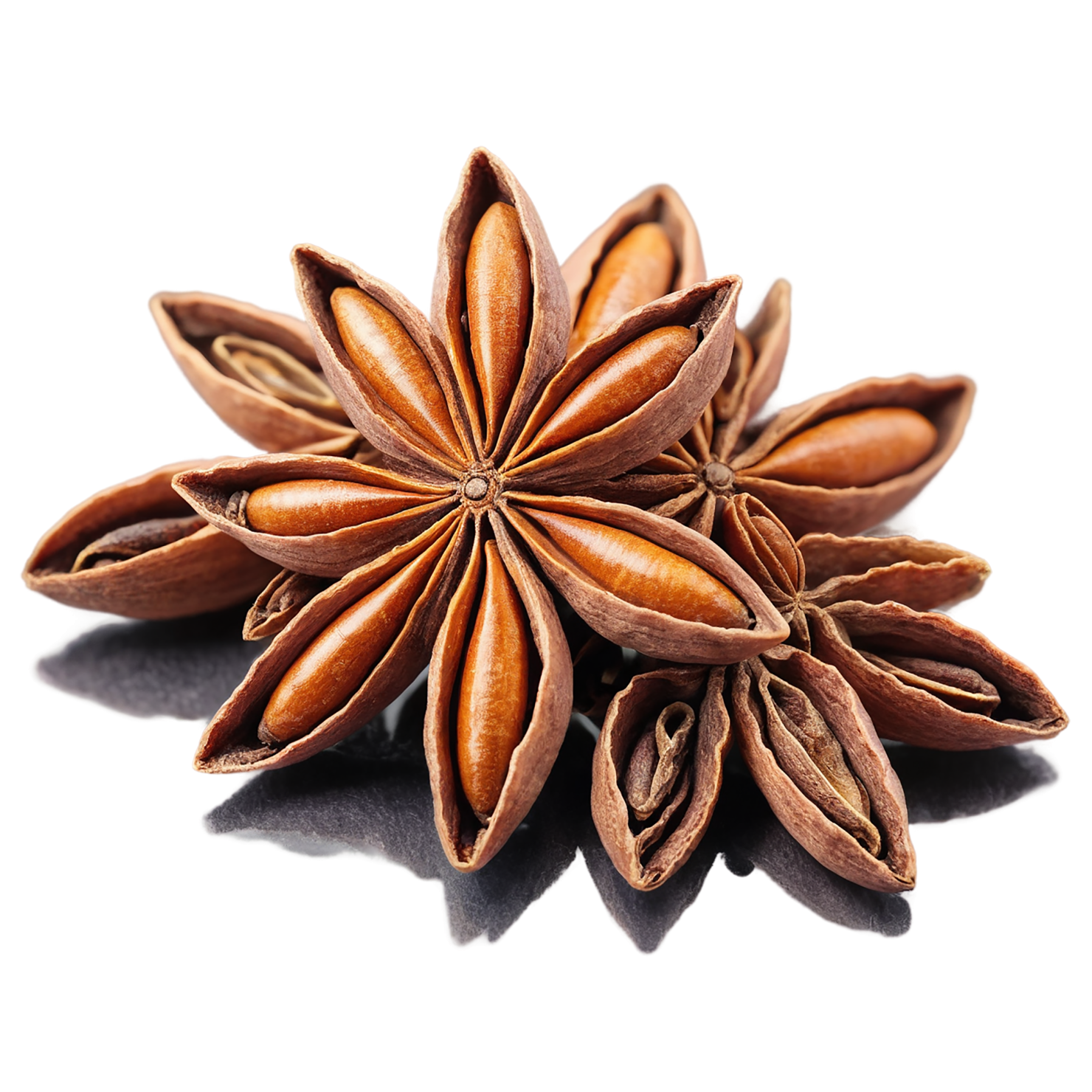 Star anise spices isolated on transparent background #9930