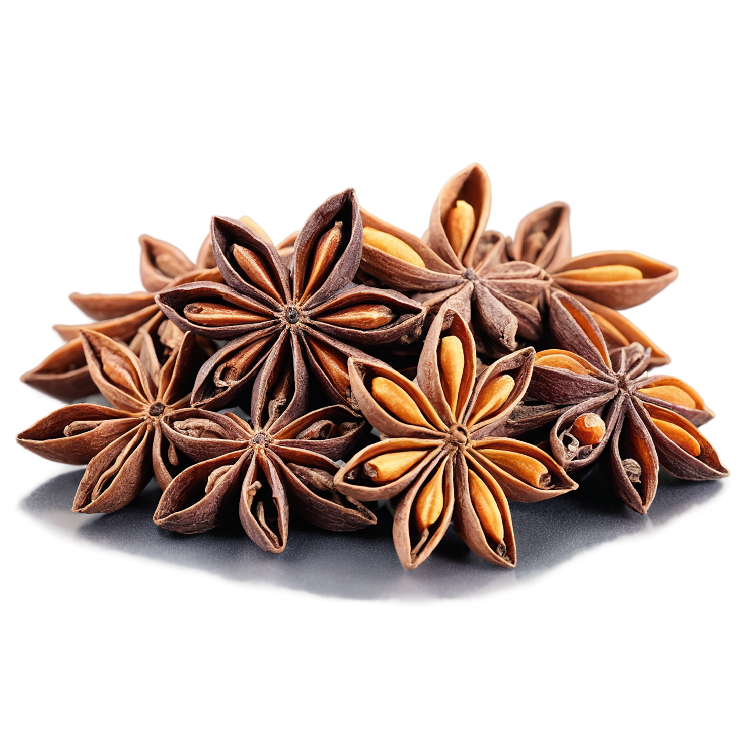 Star anise spices isolated on transparent background #9945