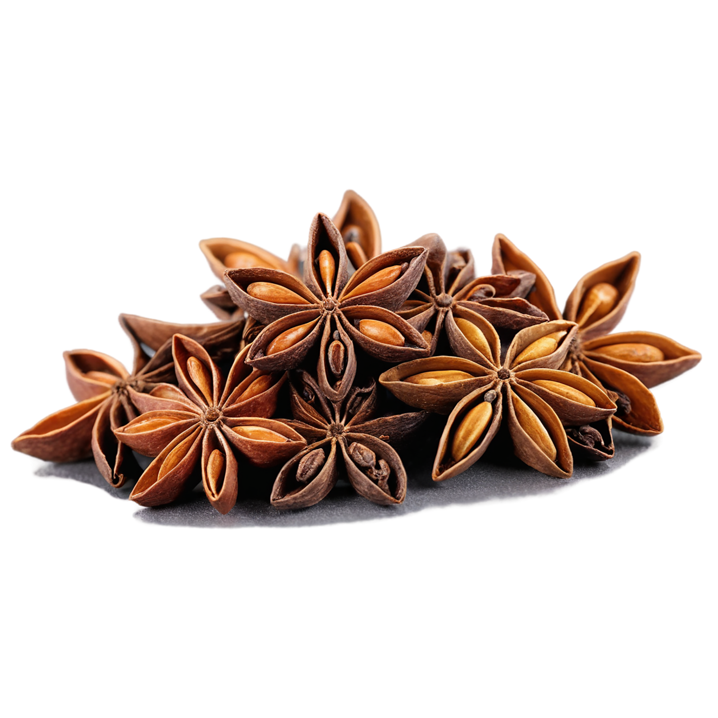 Star anise spices isolated on transparent background #9951