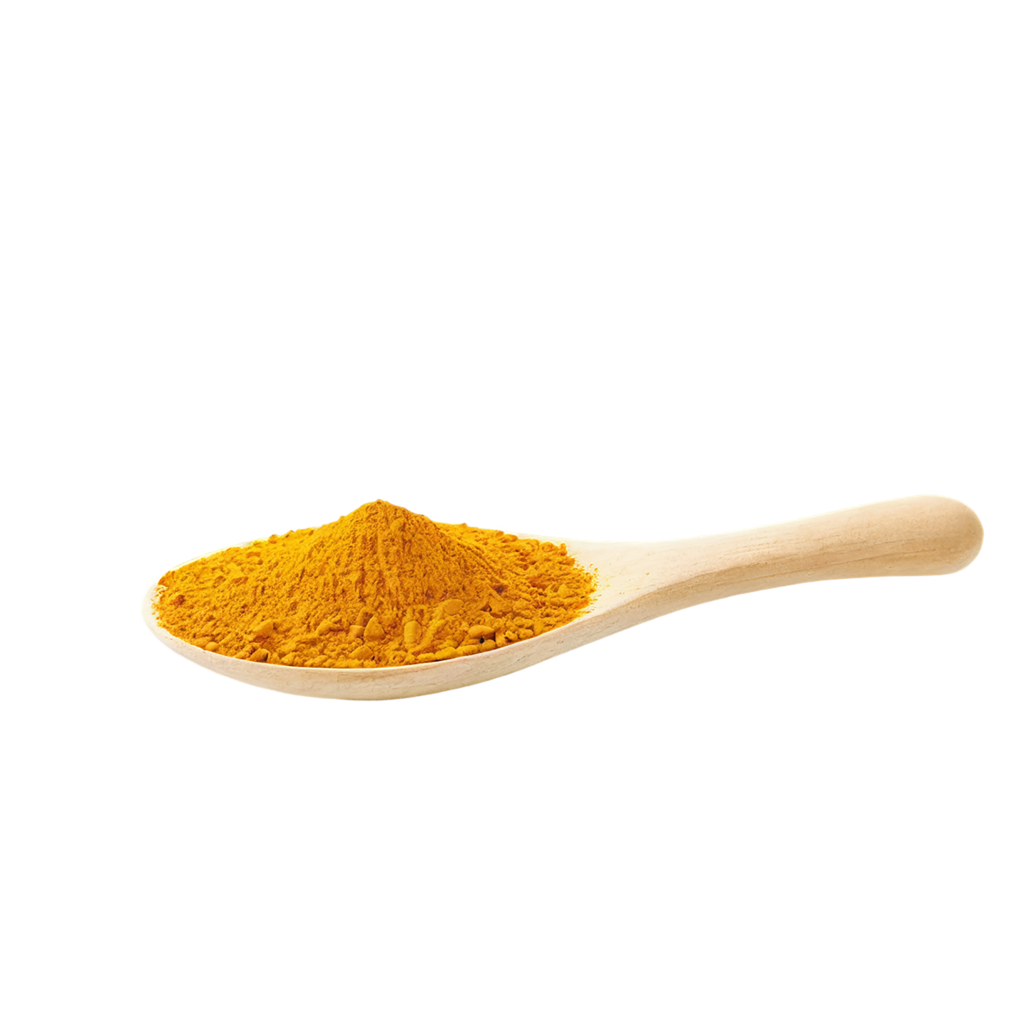 Turmeric spices isolated on transparent background #9968