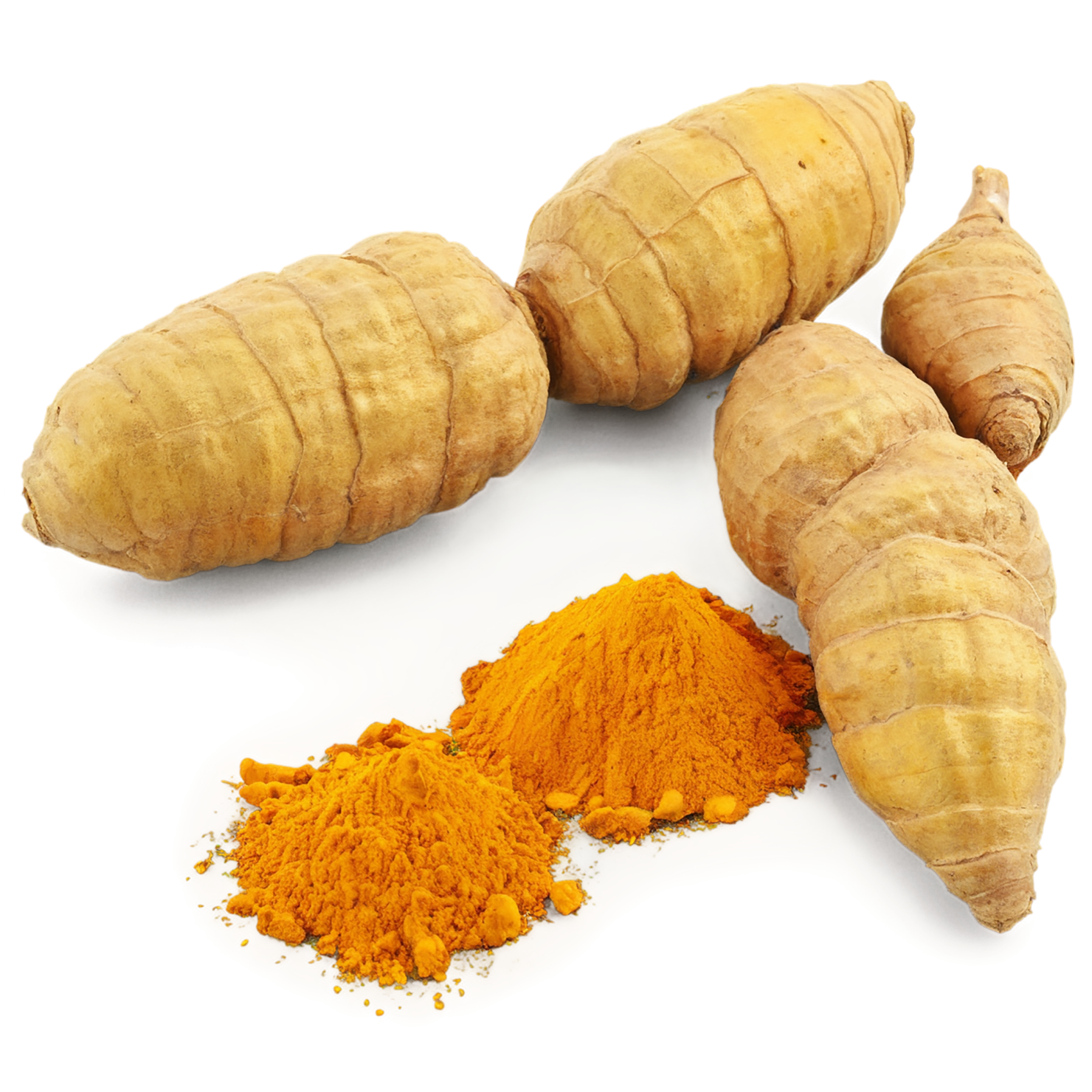 Turmeric spices isolated on transparent background #9972