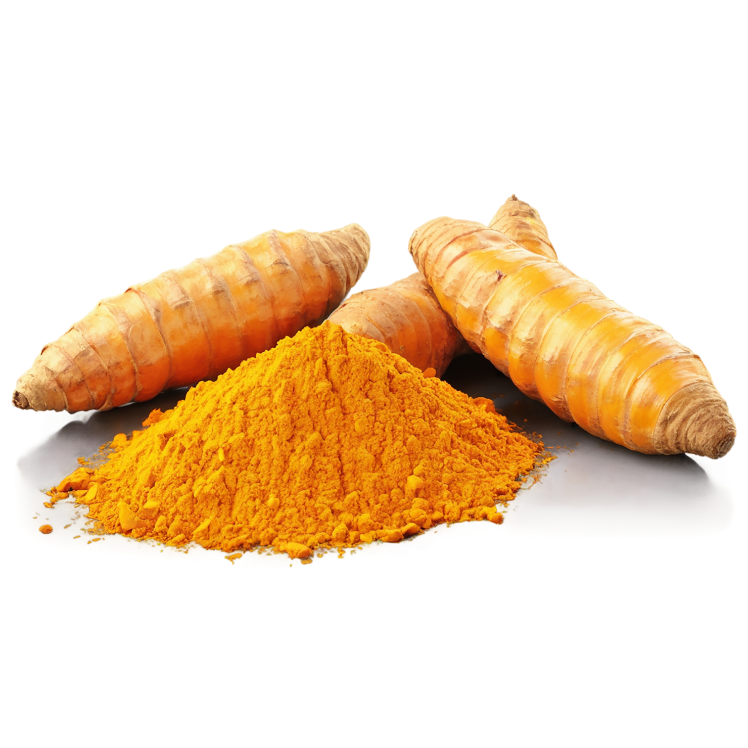 Turmeric spices isolated on transparent background #9979