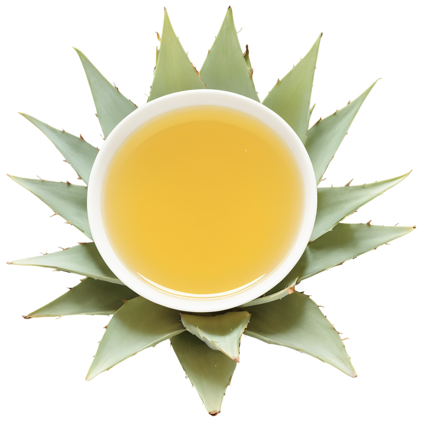 Agave nectar sweeteners isolated on transparent background #9992