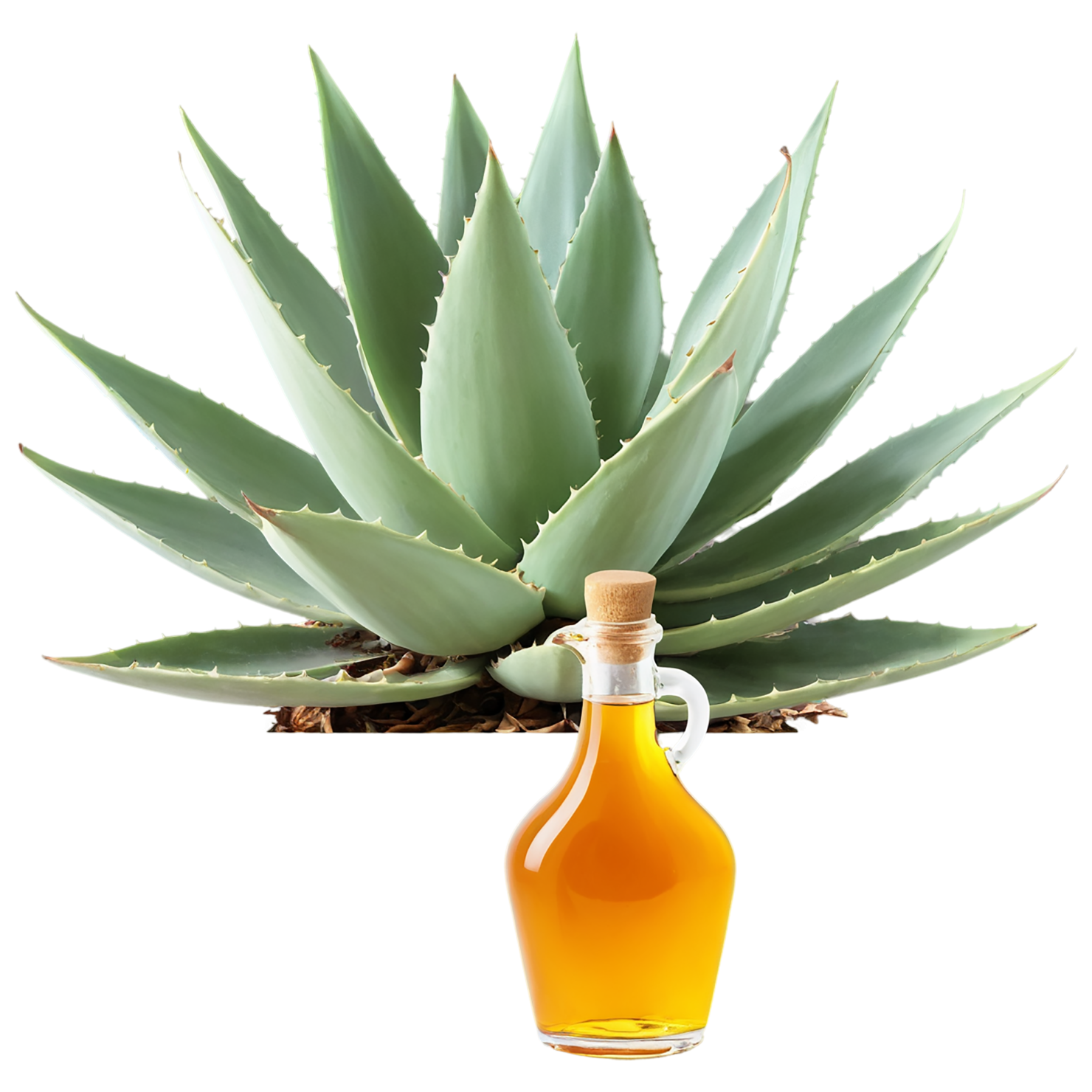 Agave nectar sweeteners isolated on transparent background #9995