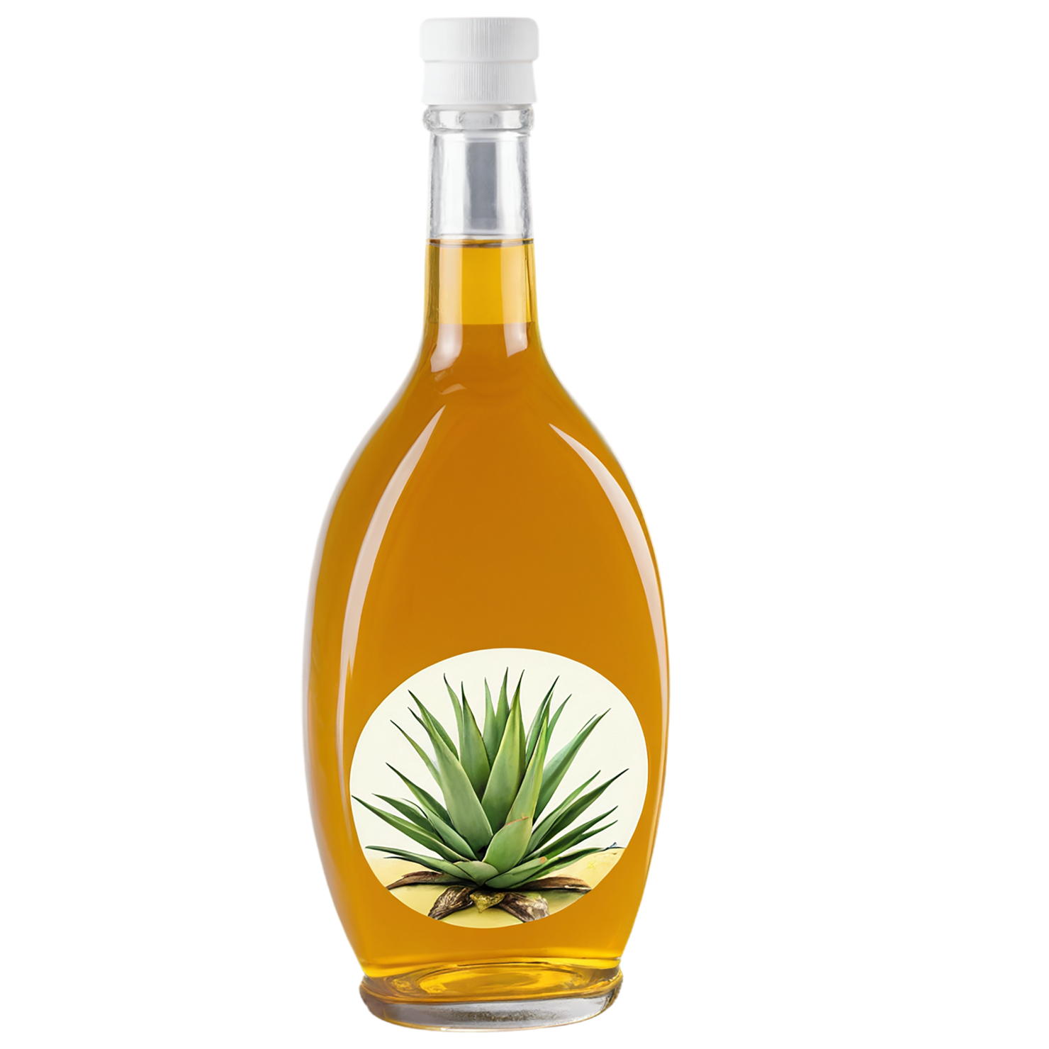 Agave nectar sweeteners isolated on transparent background #9999