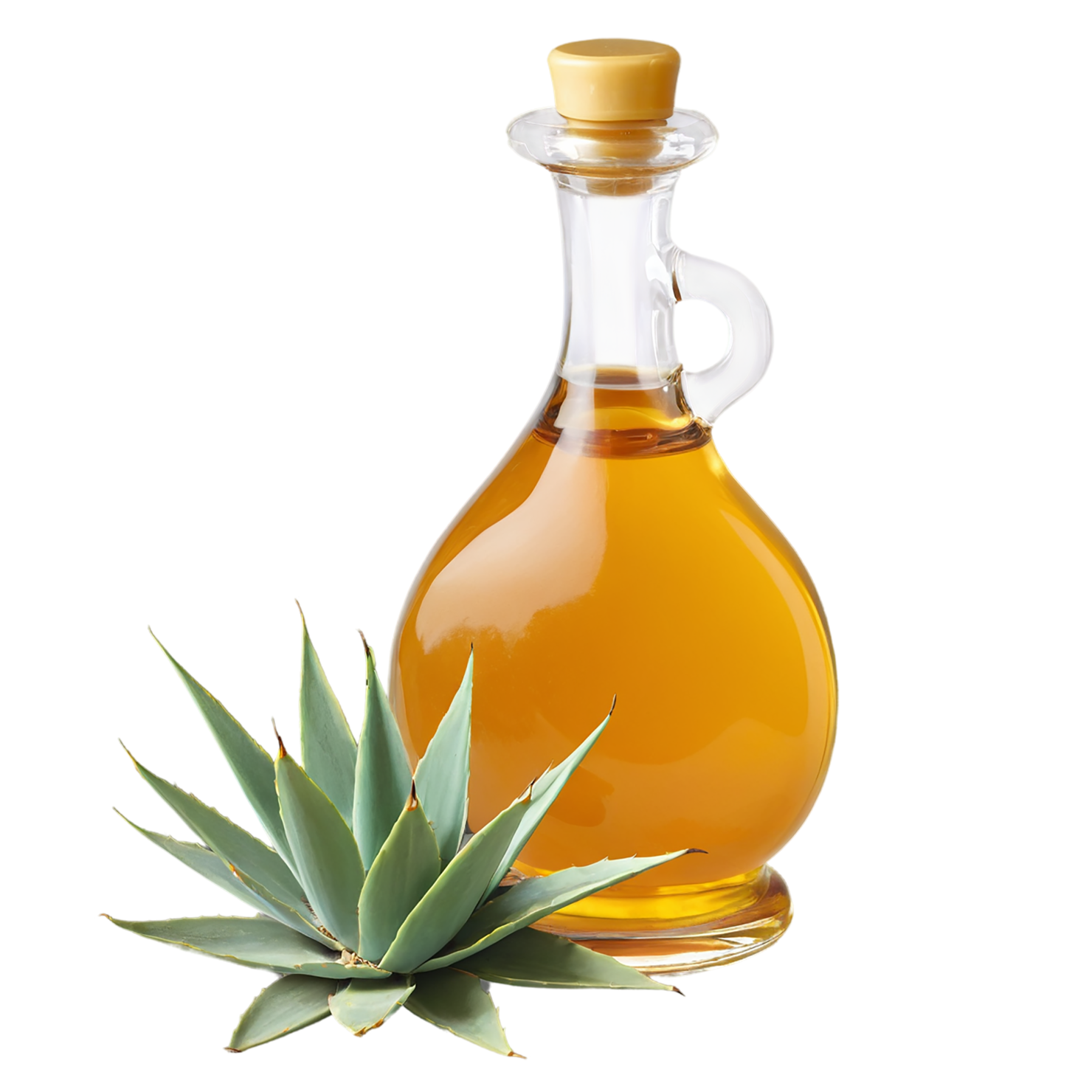 Agave nectar sweeteners isolated on transparent background #10001