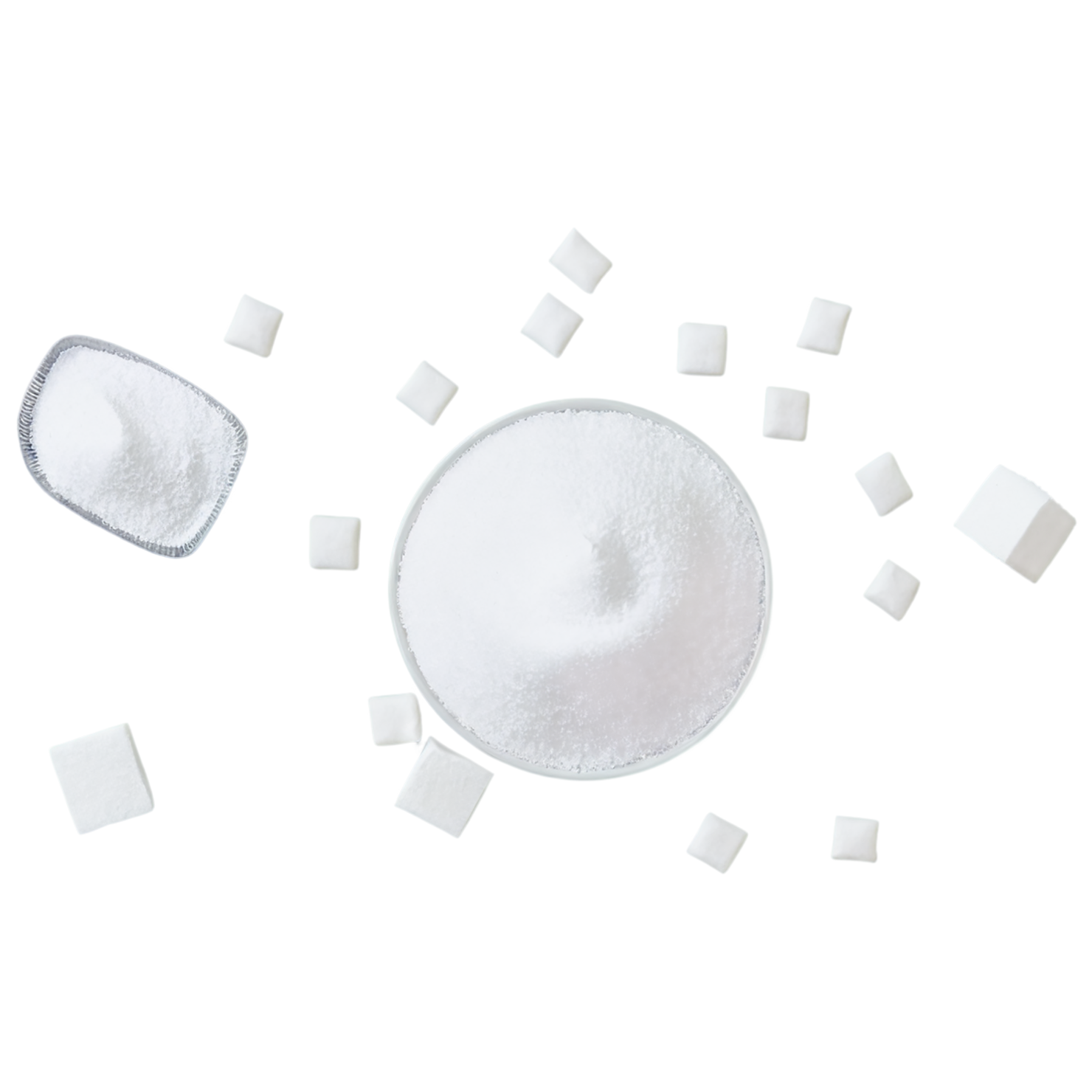 Aspartame sweeteners isolated on transparent background #10007