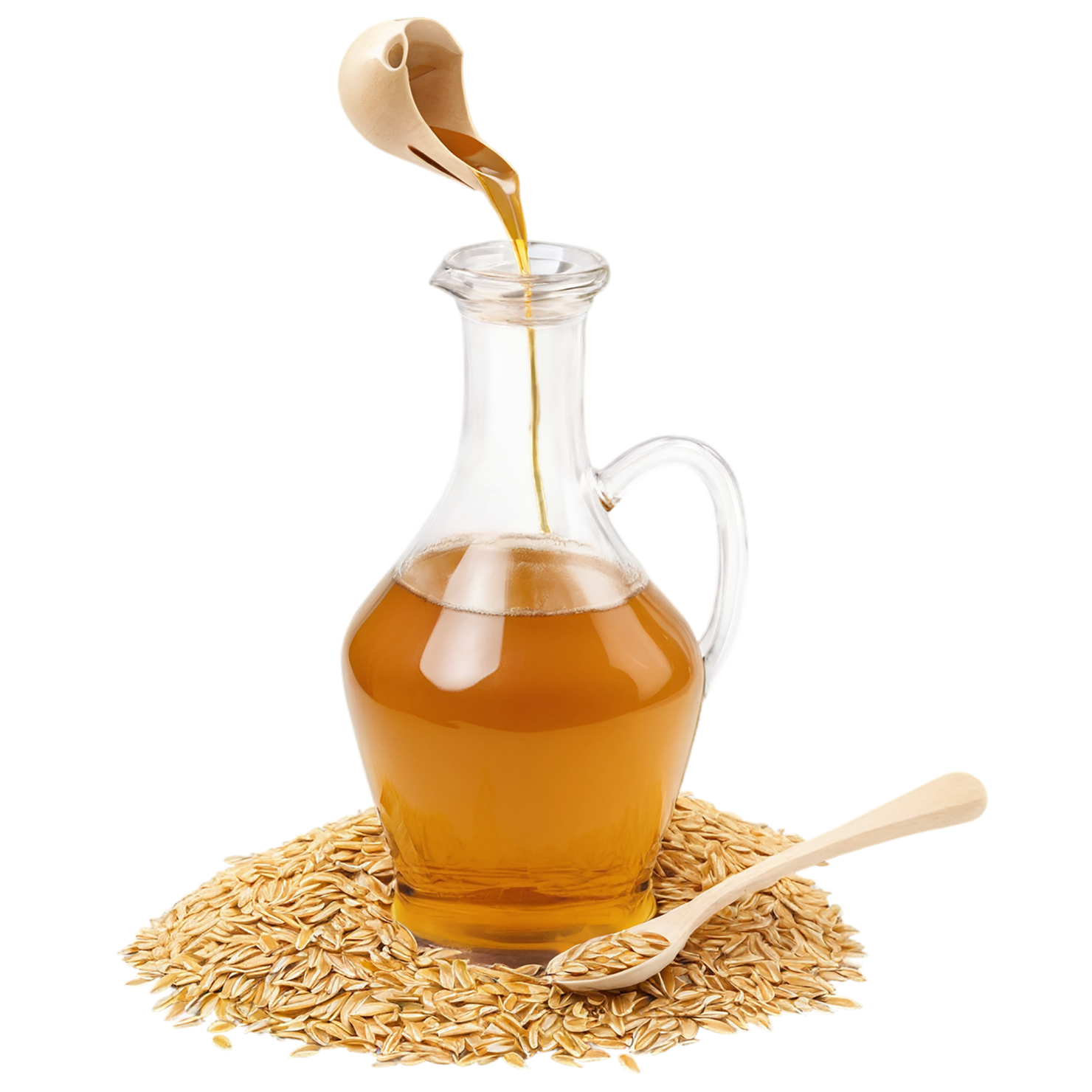 Barley malt syrup sweeteners isolated on transparent background #10045