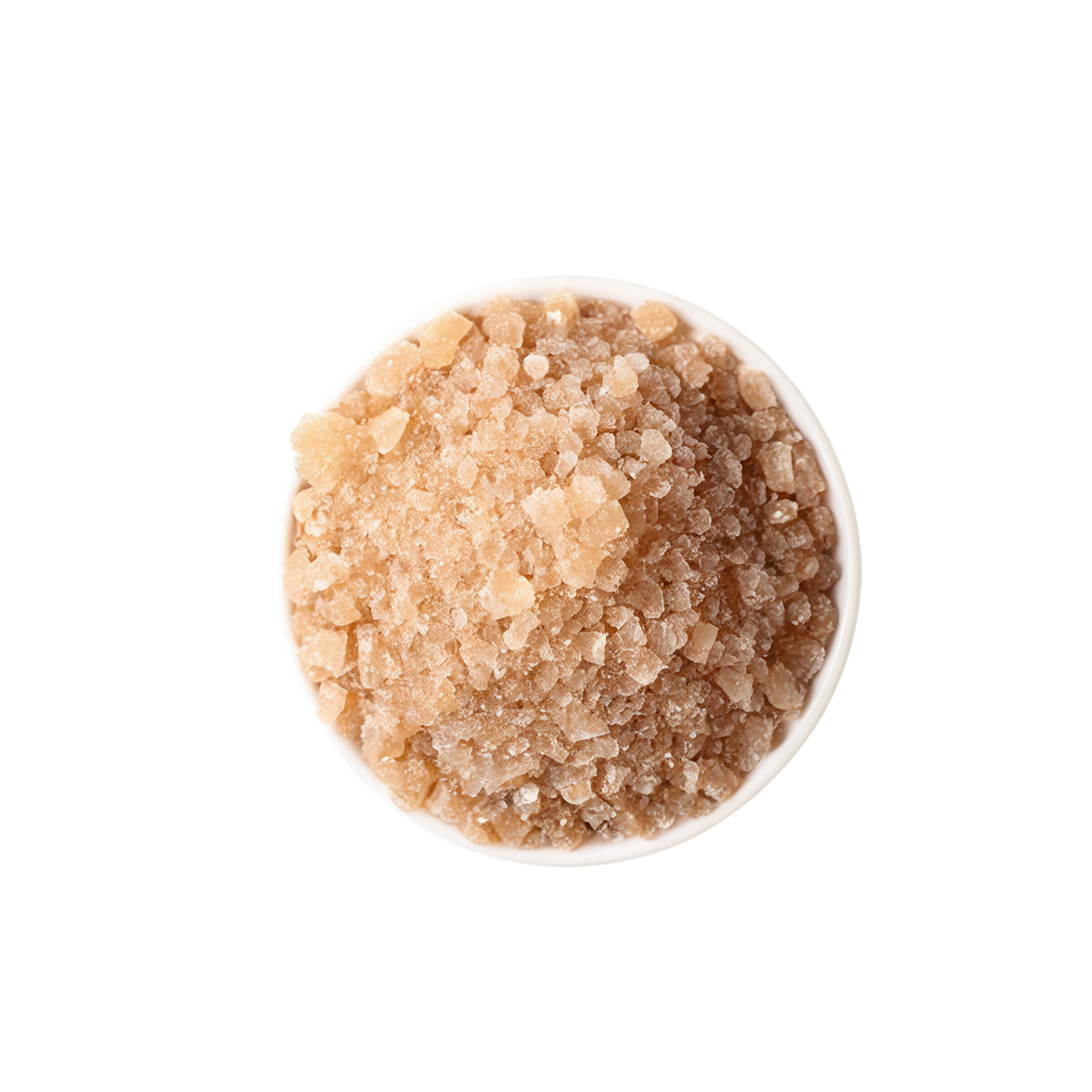 Brown sugar sweeteners isolated on transparent background #10051
