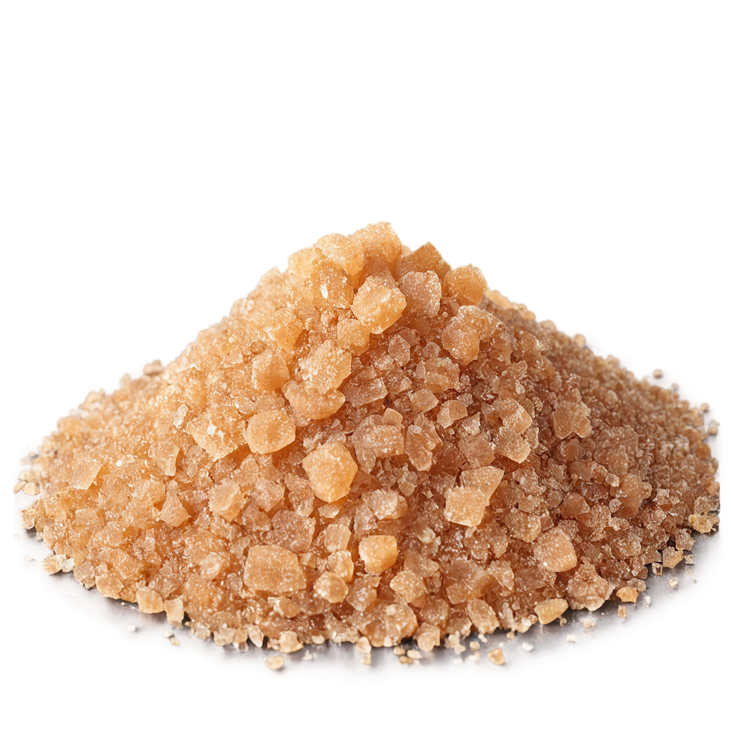 Brown sugar sweeteners isolated on transparent background #10052
