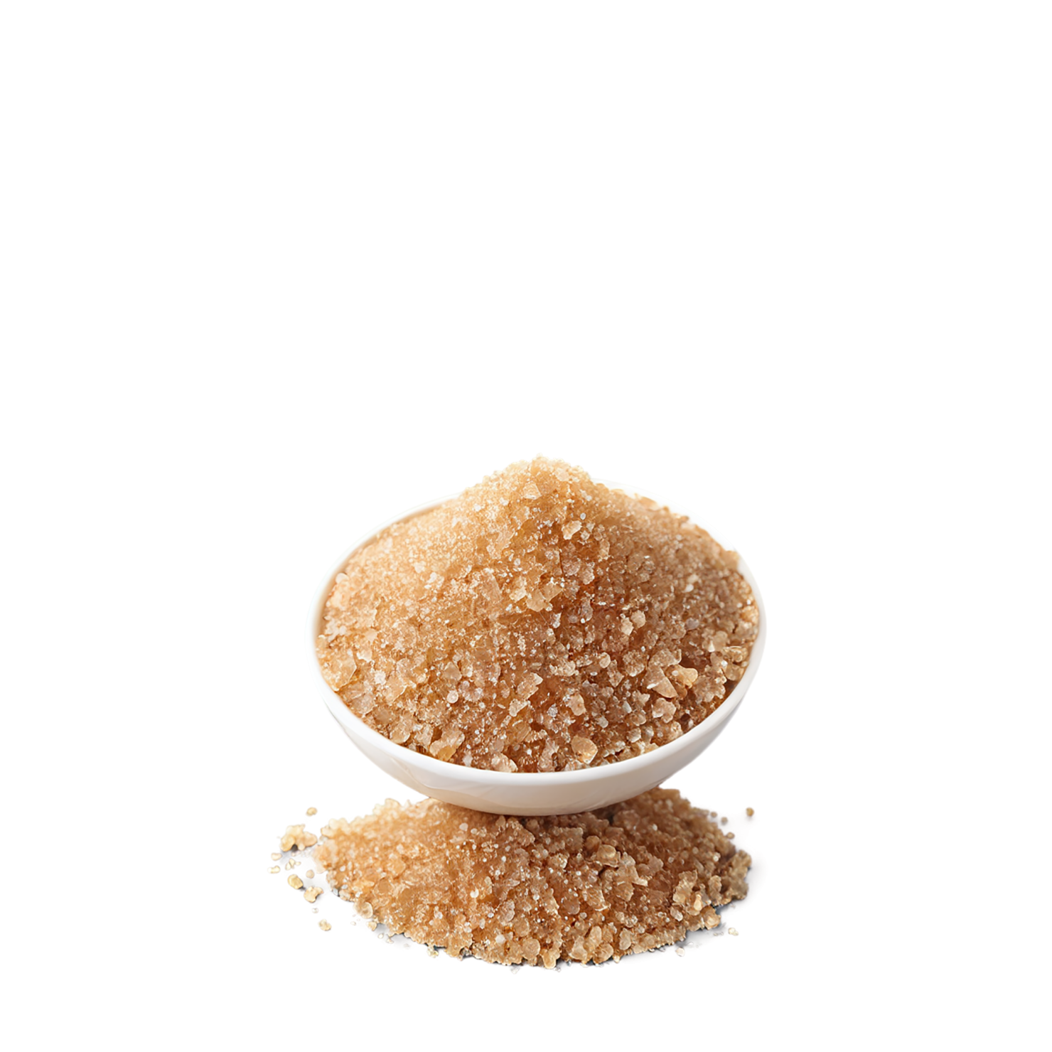 Brown sugar sweeteners isolated on transparent background #10063